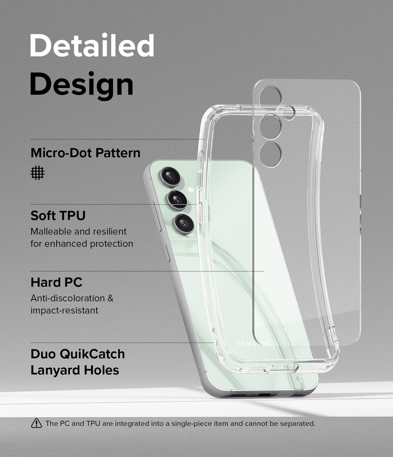 Cover Fusion Samsung Galaxy S23 FE Clear