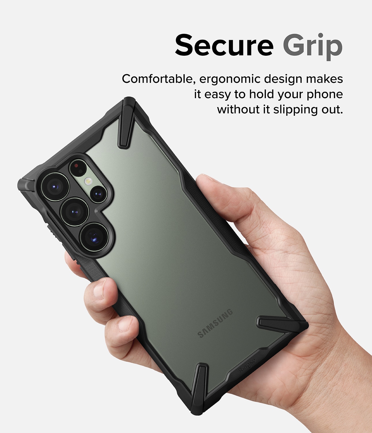 Cover Fusion X Samsung Galaxy S23 Ultra Nero