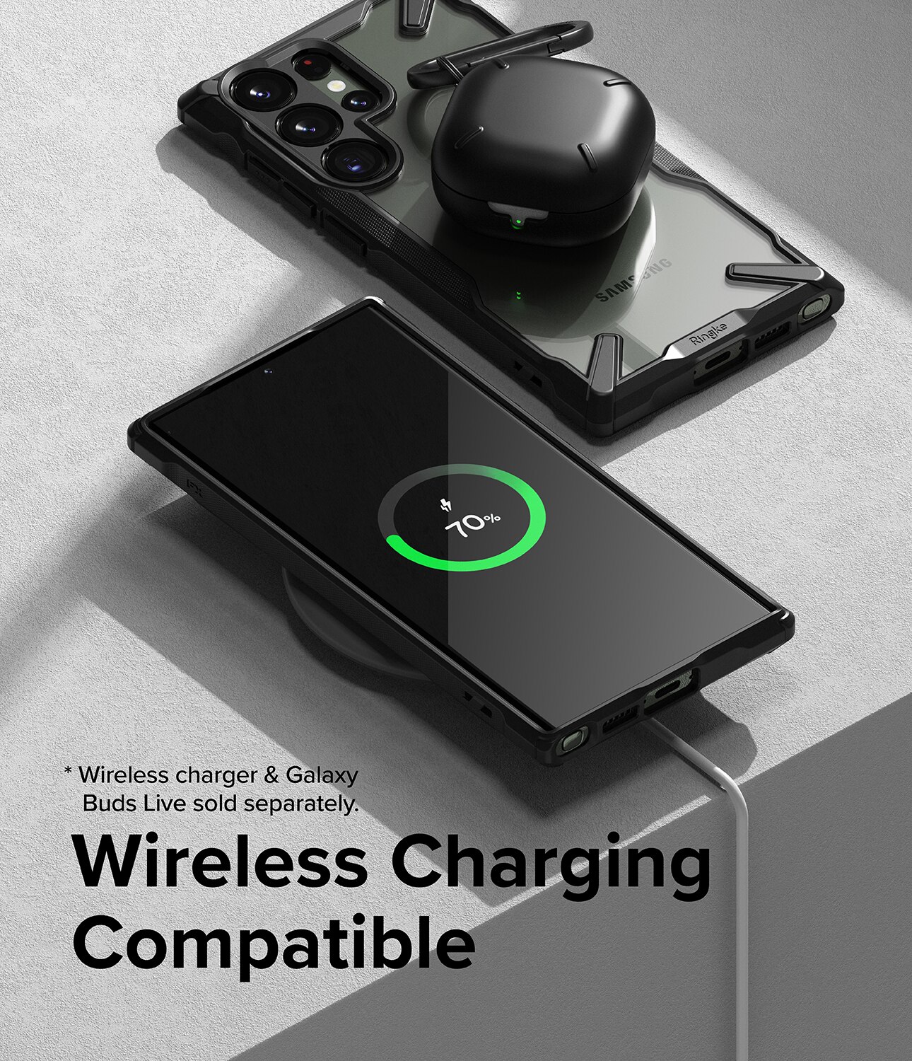 Cover Fusion X Samsung Galaxy S23 Ultra Nero