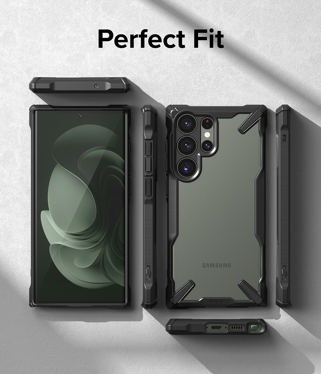 Cover Fusion X Samsung Galaxy S23 Ultra Nero