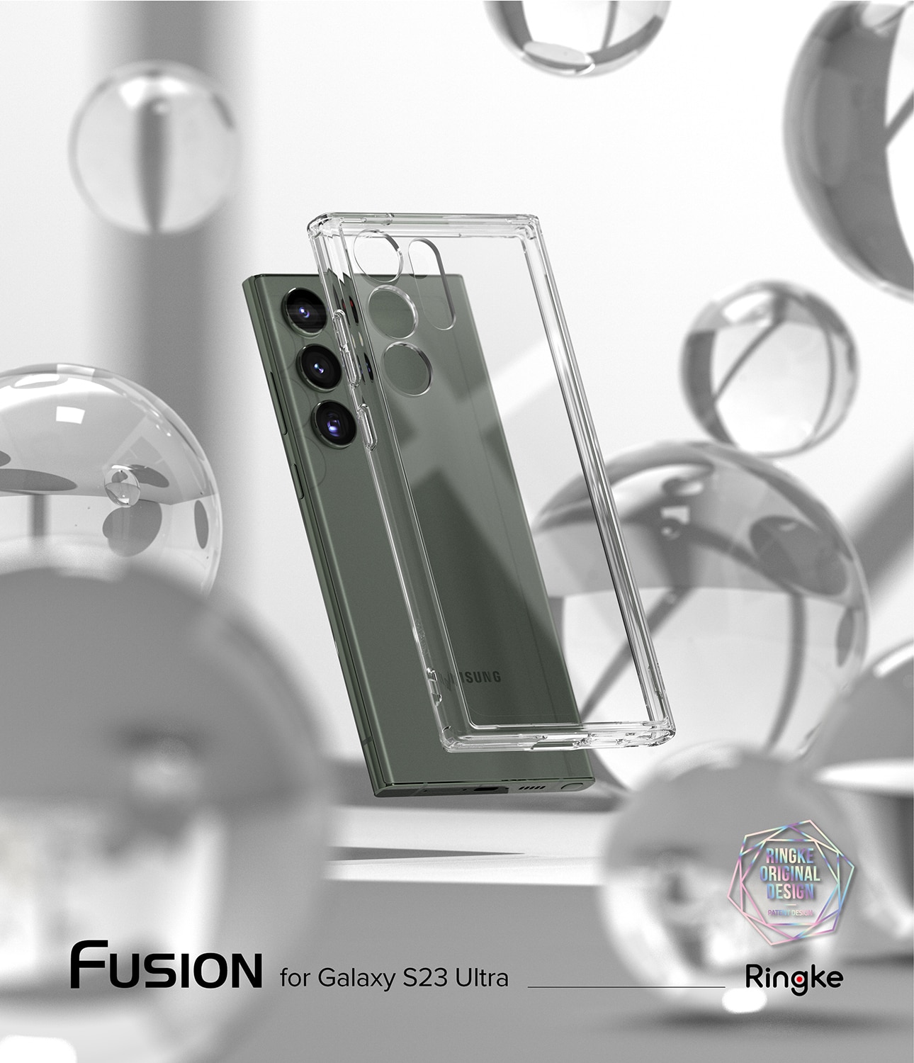 Cover Fusion Samsung Galaxy S23 Ultra Clear