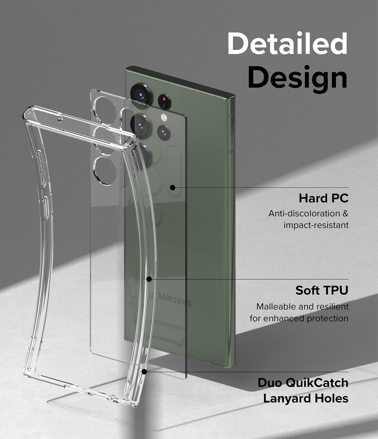 Cover Fusion Samsung Galaxy S23 Ultra Clear