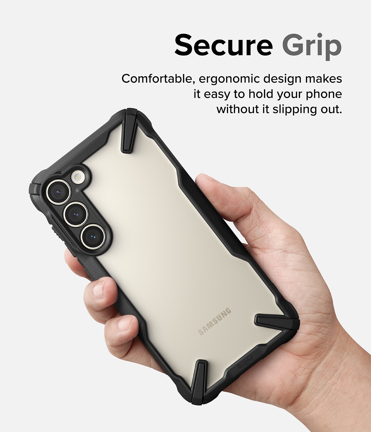 Cover Fusion X Samsung Galaxy S23 Nero