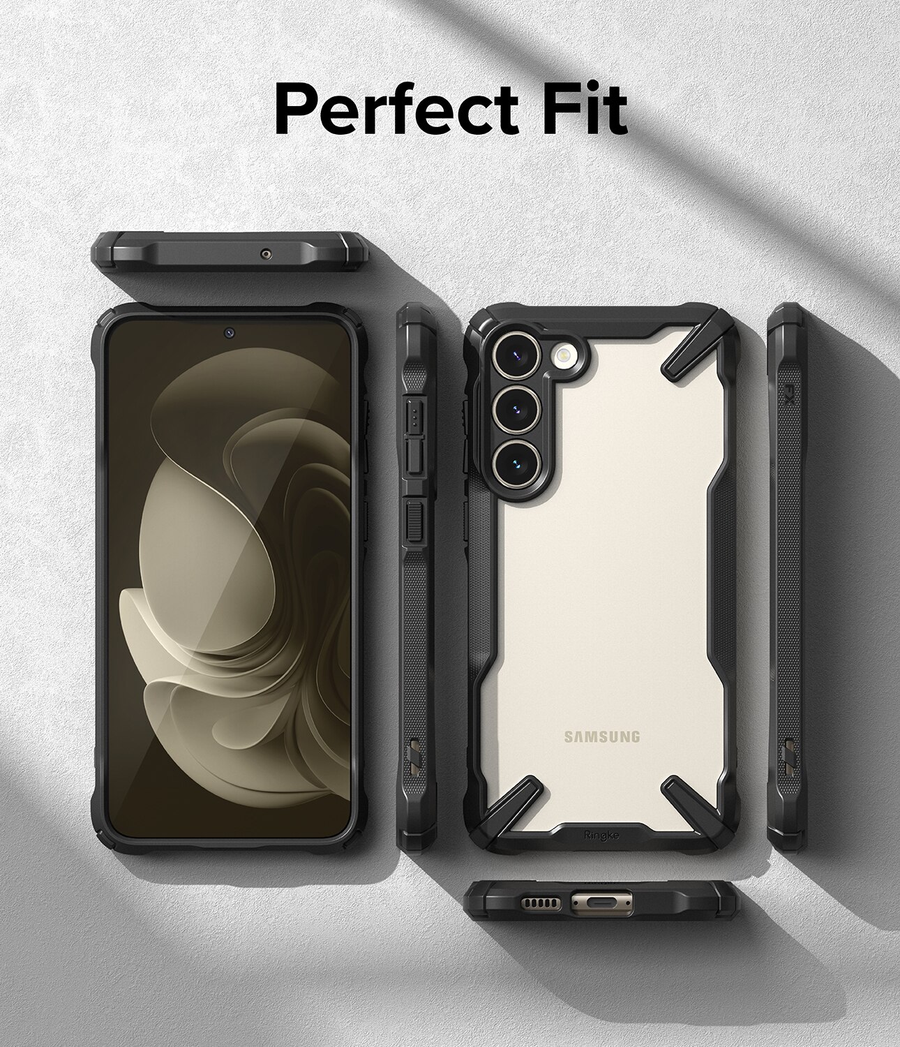 Cover Fusion X Samsung Galaxy S23 Nero