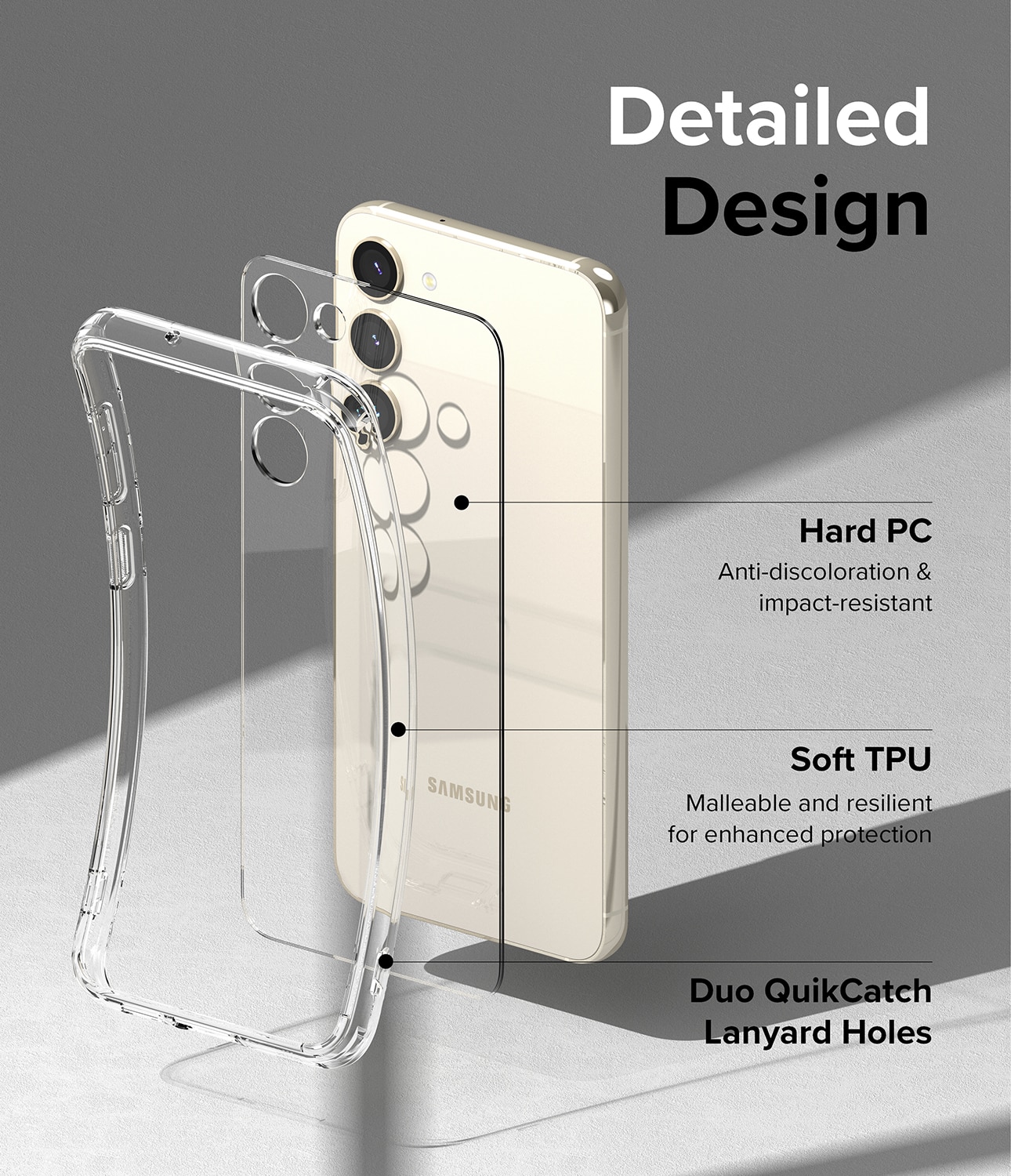Cover Fusion Samsung Galaxy S23 Clear