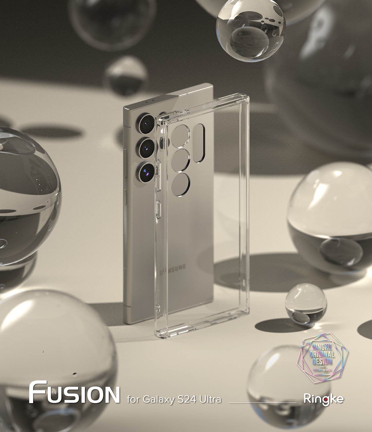 Cover Fusion Samsung Galaxy S24 Ultra Clear