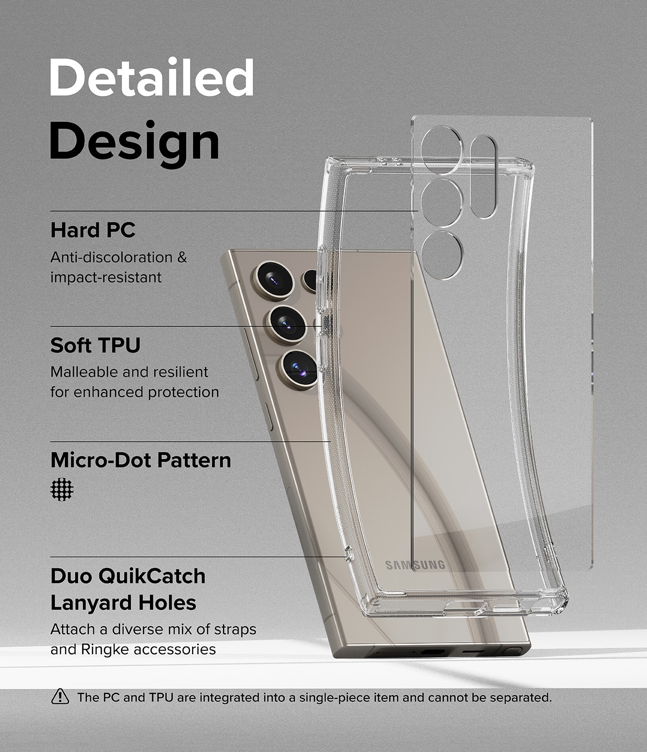 Cover Fusion Samsung Galaxy S24 Ultra Clear