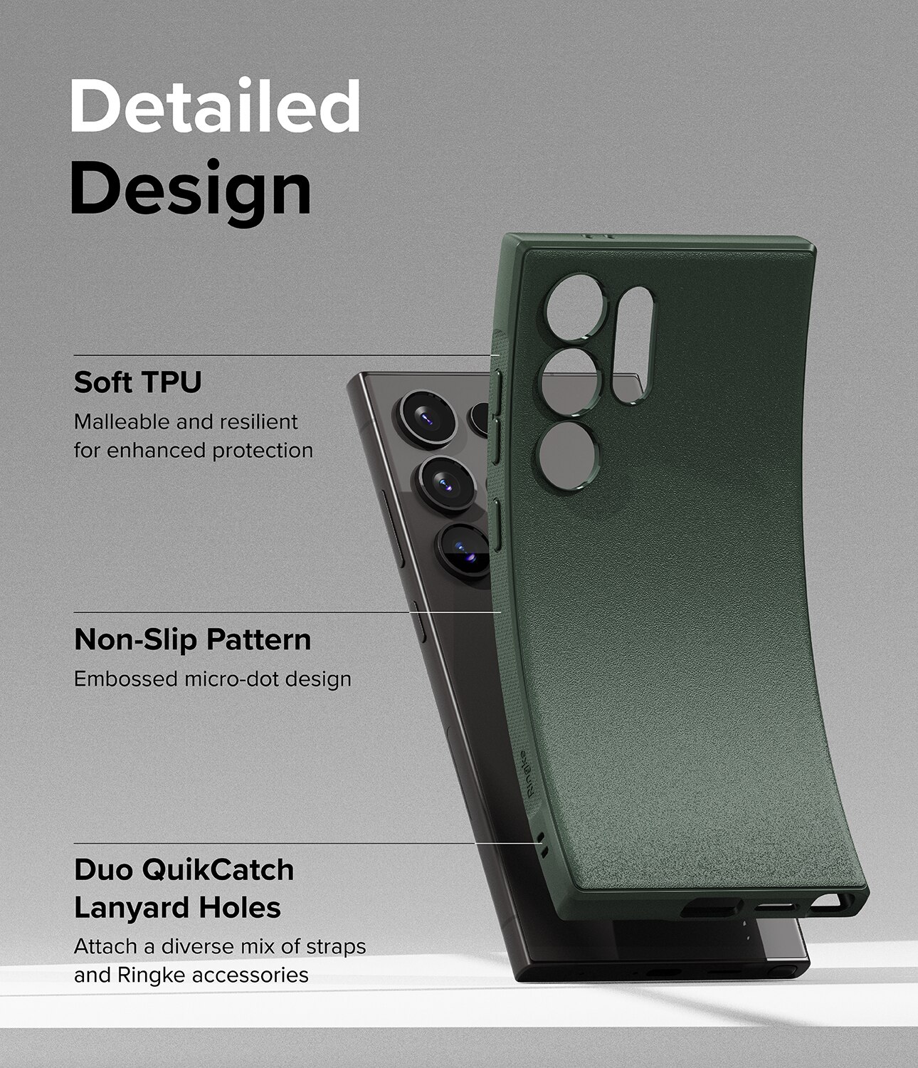 Cover Onyx Samsung Galaxy S24 Ultra Dark Green