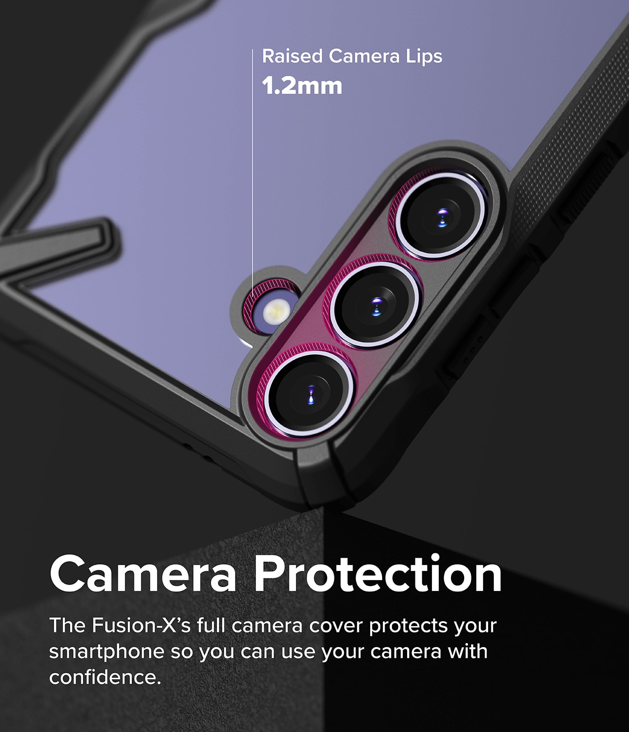 Cover Fusion X Samsung Galaxy S24 nero