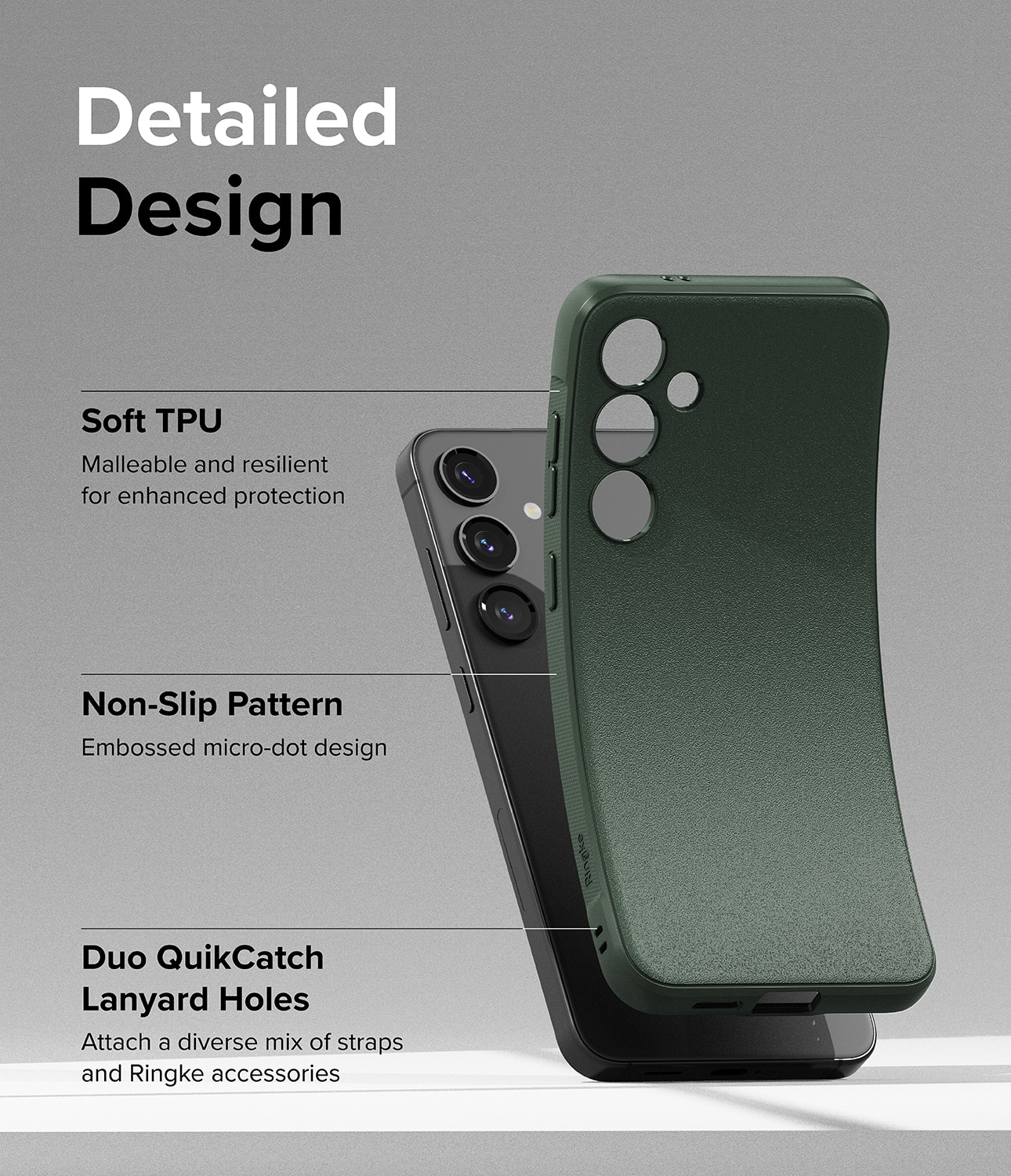 Cover Onyx Samsung Galaxy S24 Plus Dark Green