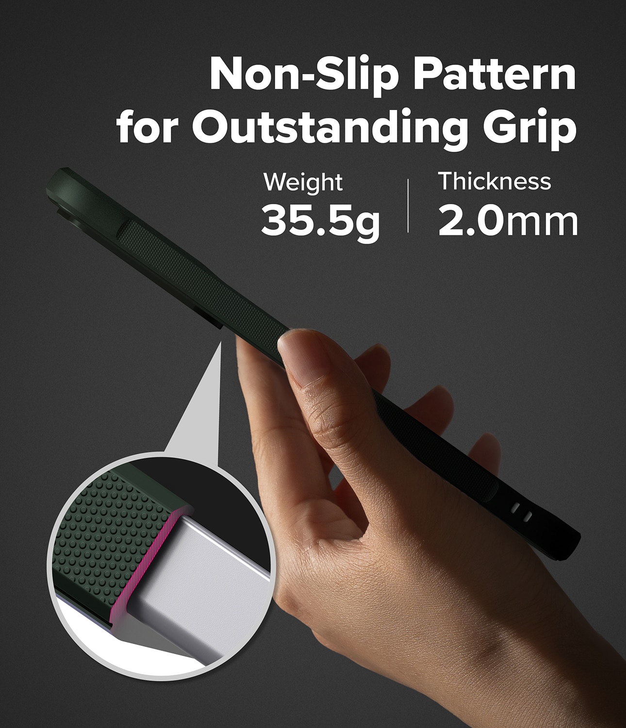 Cover Onyx Samsung Galaxy S25 FE Dark Green