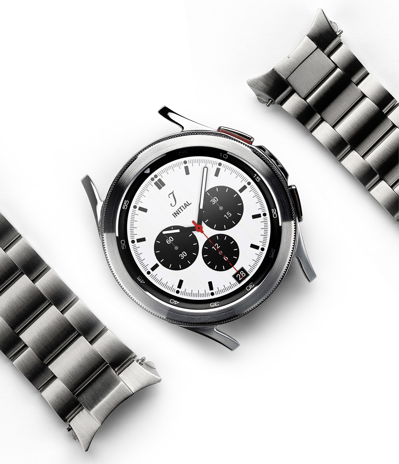 Metal One Cinturino Samsung Galaxy Watch 6 Classic 47mm D'argento
