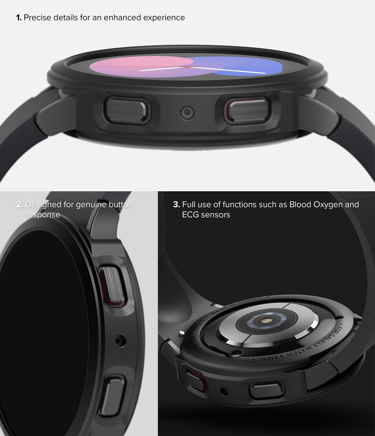 Cover Air Sports Samsung Galaxy Watch 5 40mm Nero