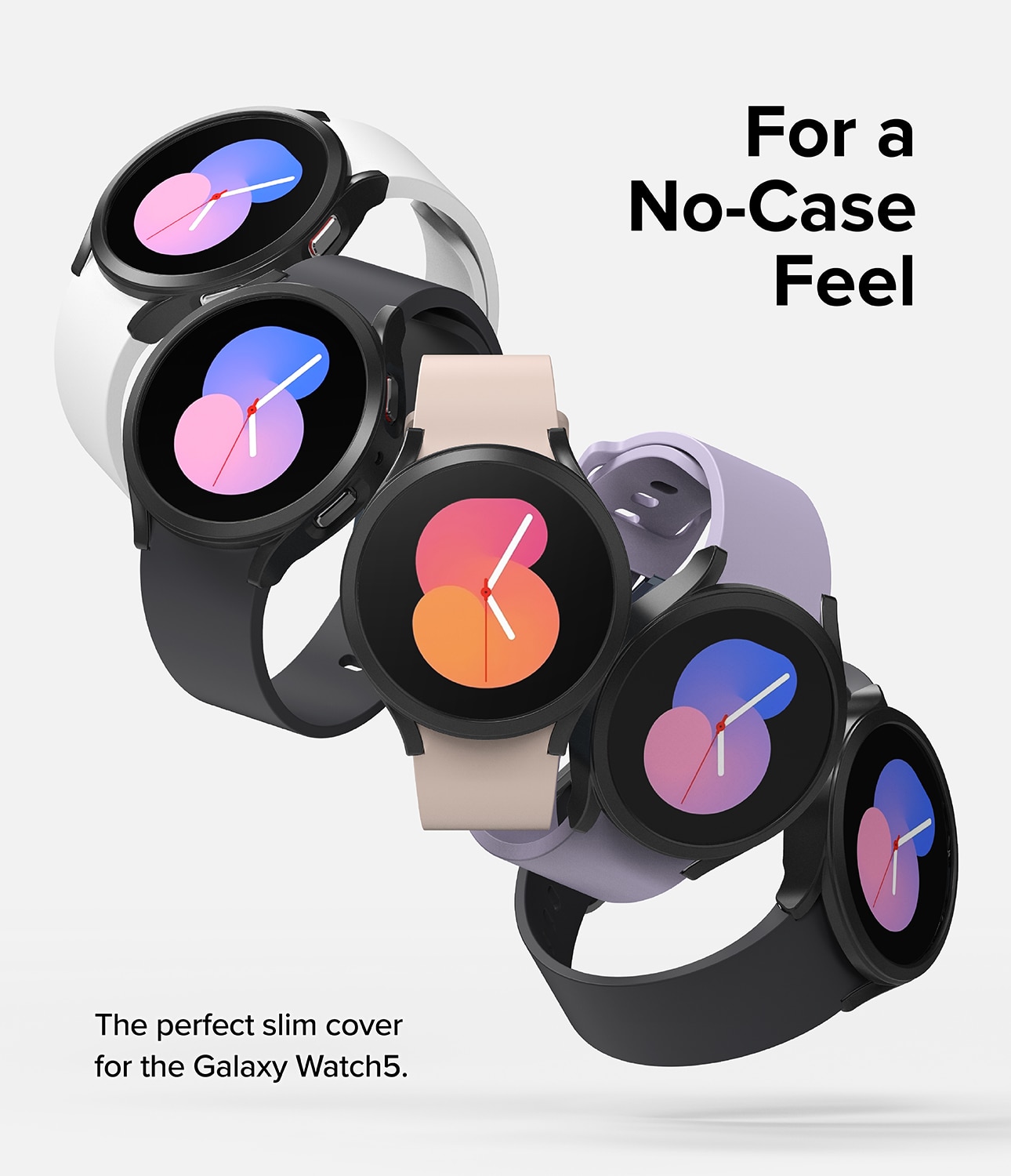 Cover Slim Samsung Galaxy Watch 5 44mm Matte Black