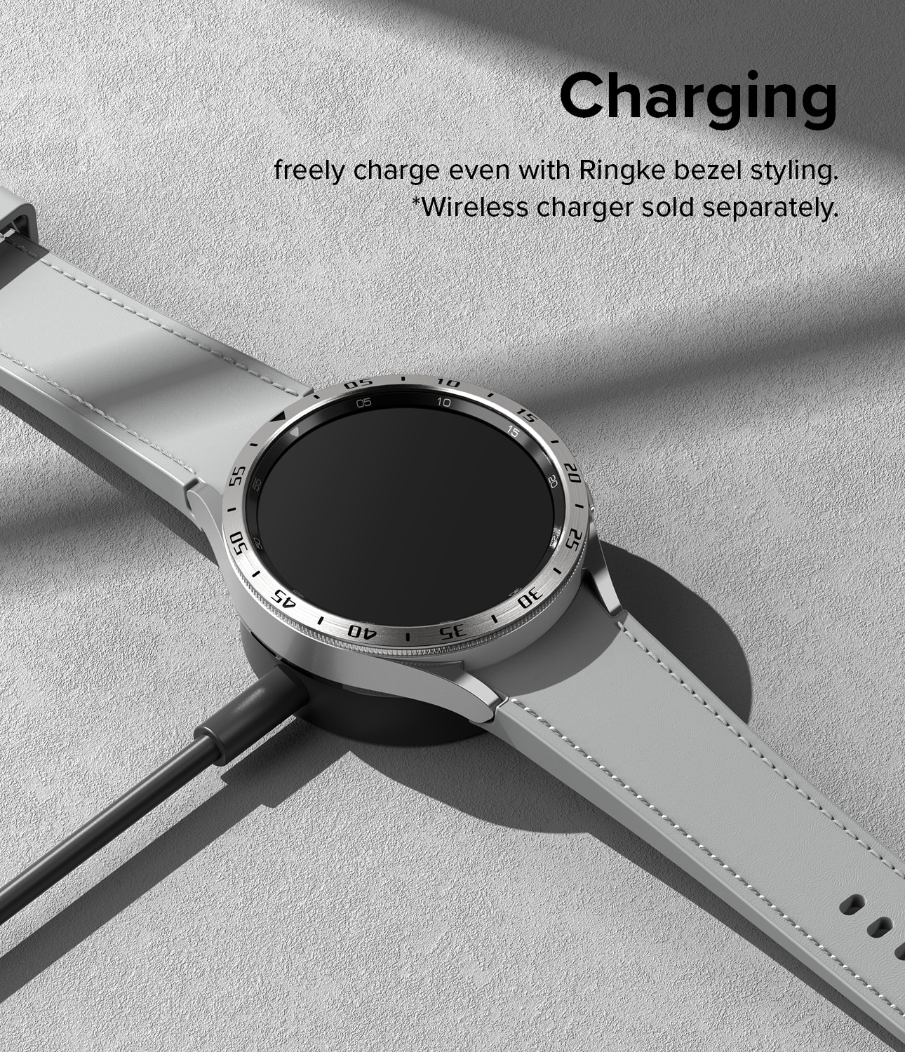 Bezel Styling Samsung Galaxy Watch 6 Classic 43mm argento