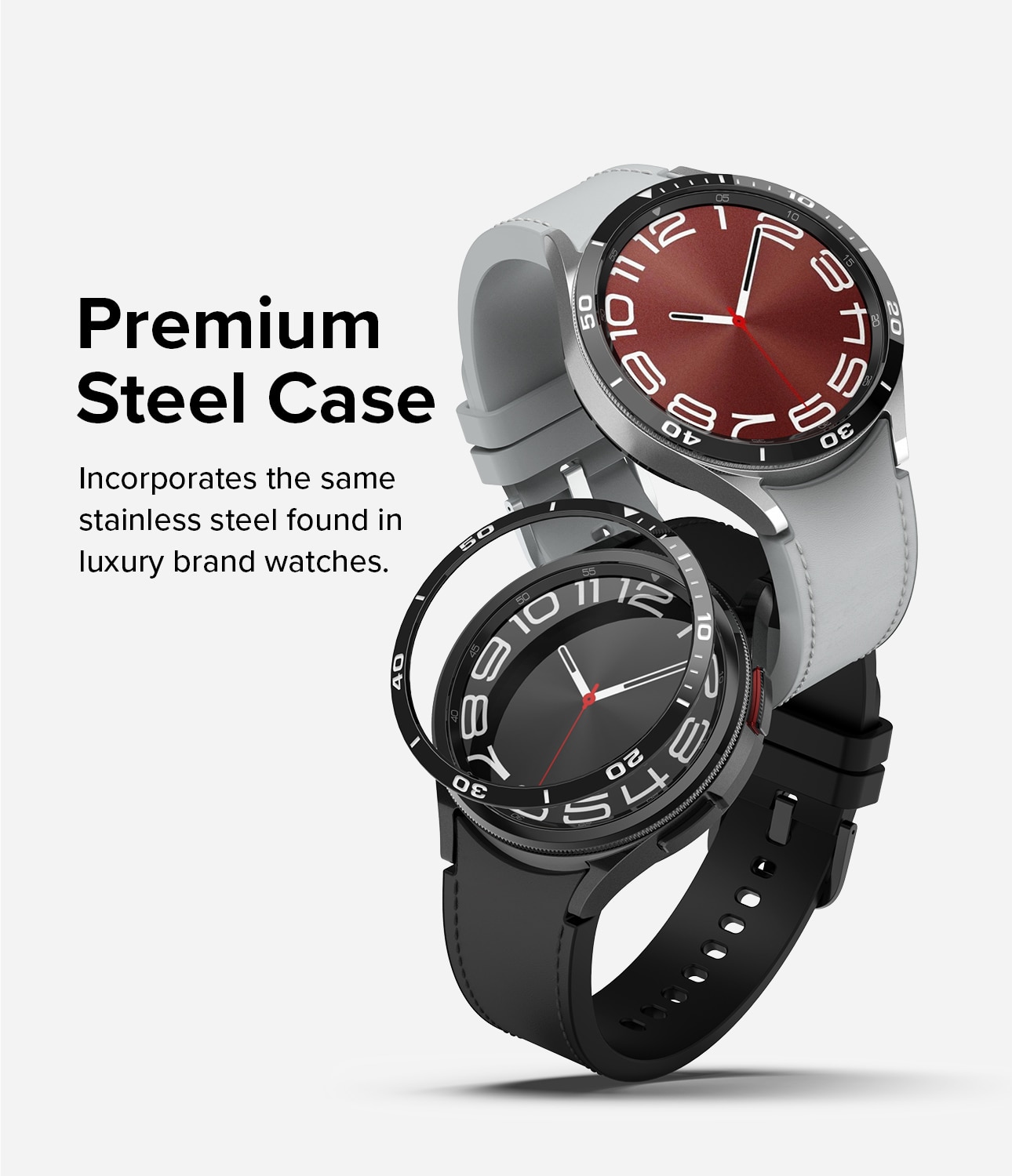 Bezel Styling Samsung Galaxy Watch 6 Classic 43mm nero
