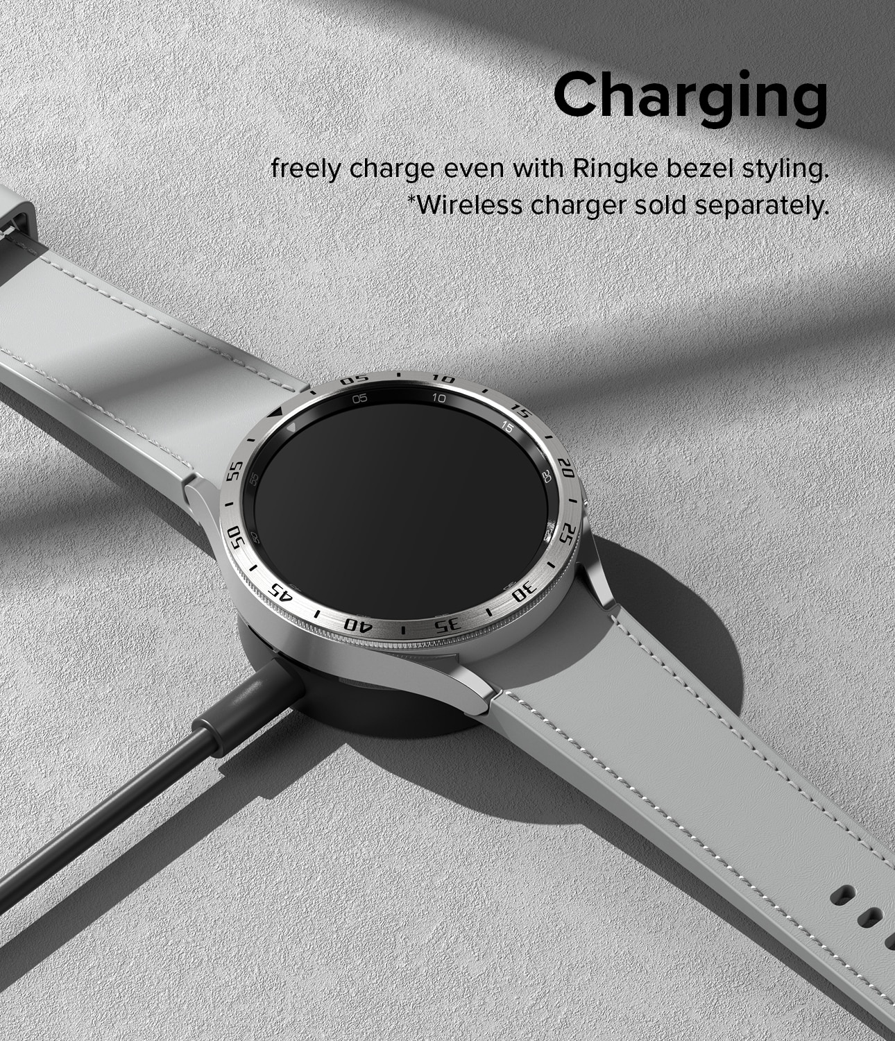 Bezel Styling Samsung Galaxy Watch 6 Classic 47mm argento