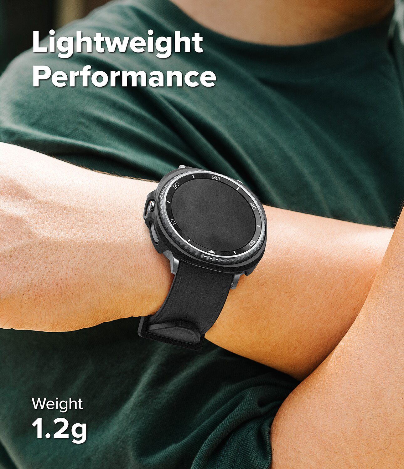 Cover Slim (2 pezzi) Samsung Galaxy Watch 8 Classic Matte Black & Clear