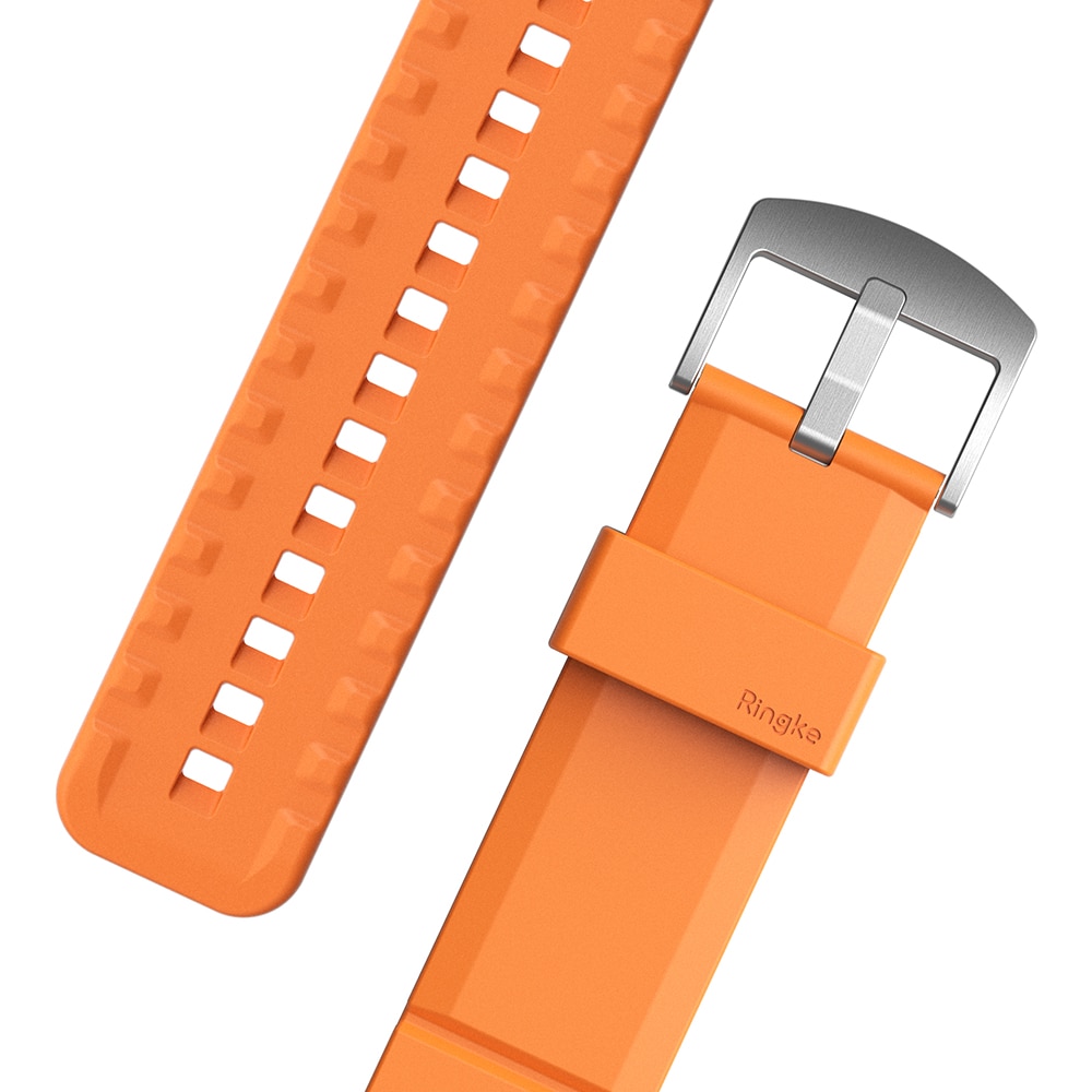 Rubber One Bold Band Samsung Galaxy Watch 4 Classic 42mm Orange