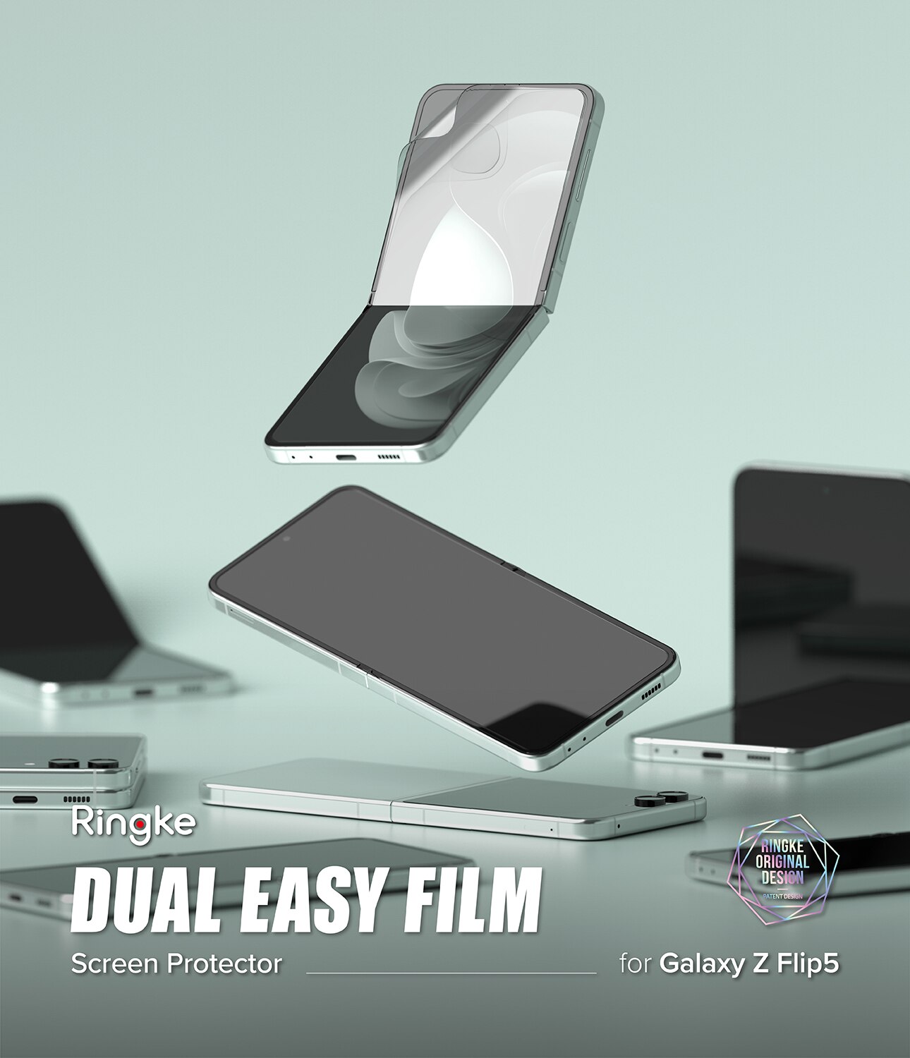 Dual Easy Screen Protector (2 pezzi) Samsung Galaxy Z Flip 5