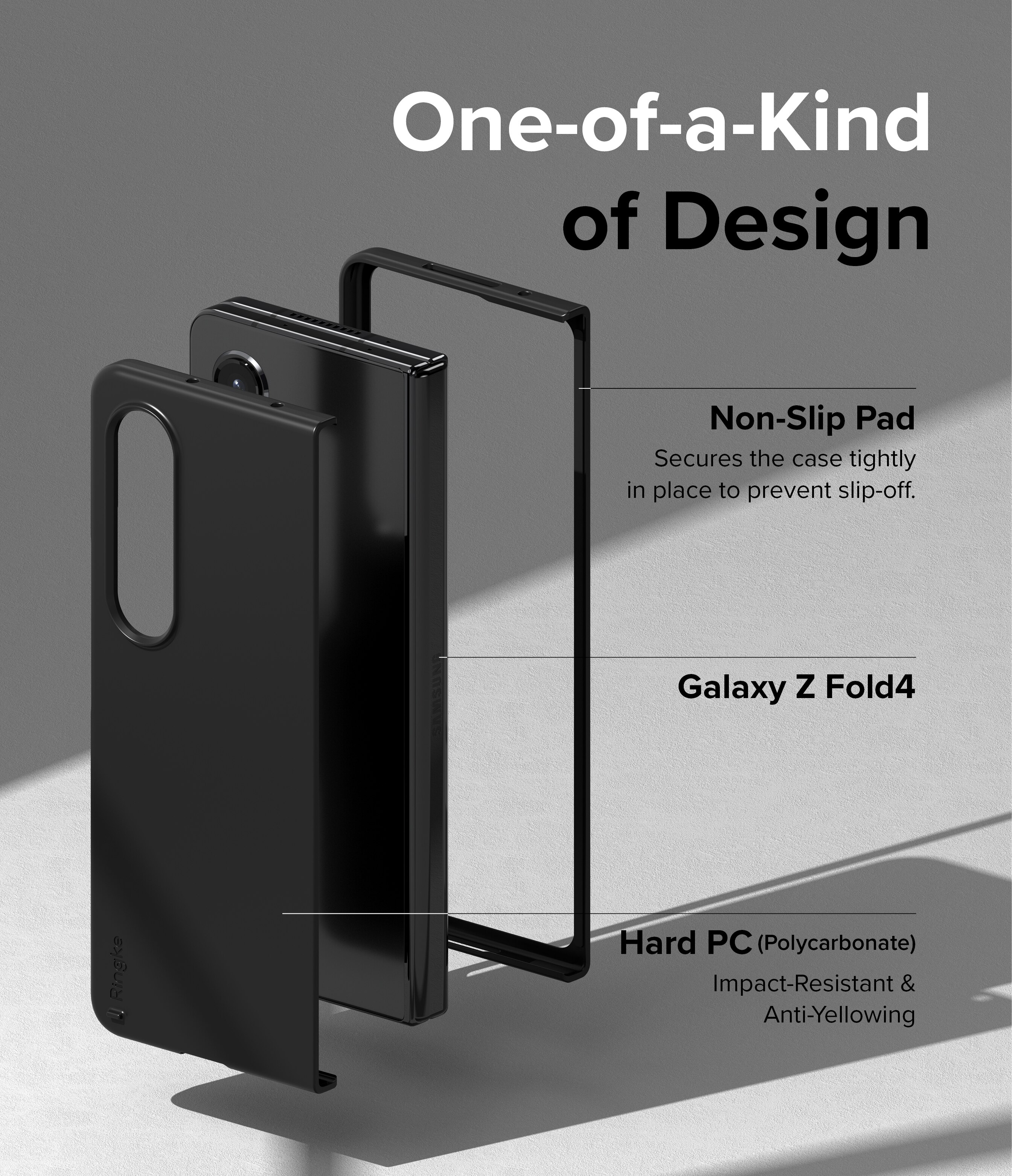 Cover Slim Samsung Galaxy Z Fold 4 Black