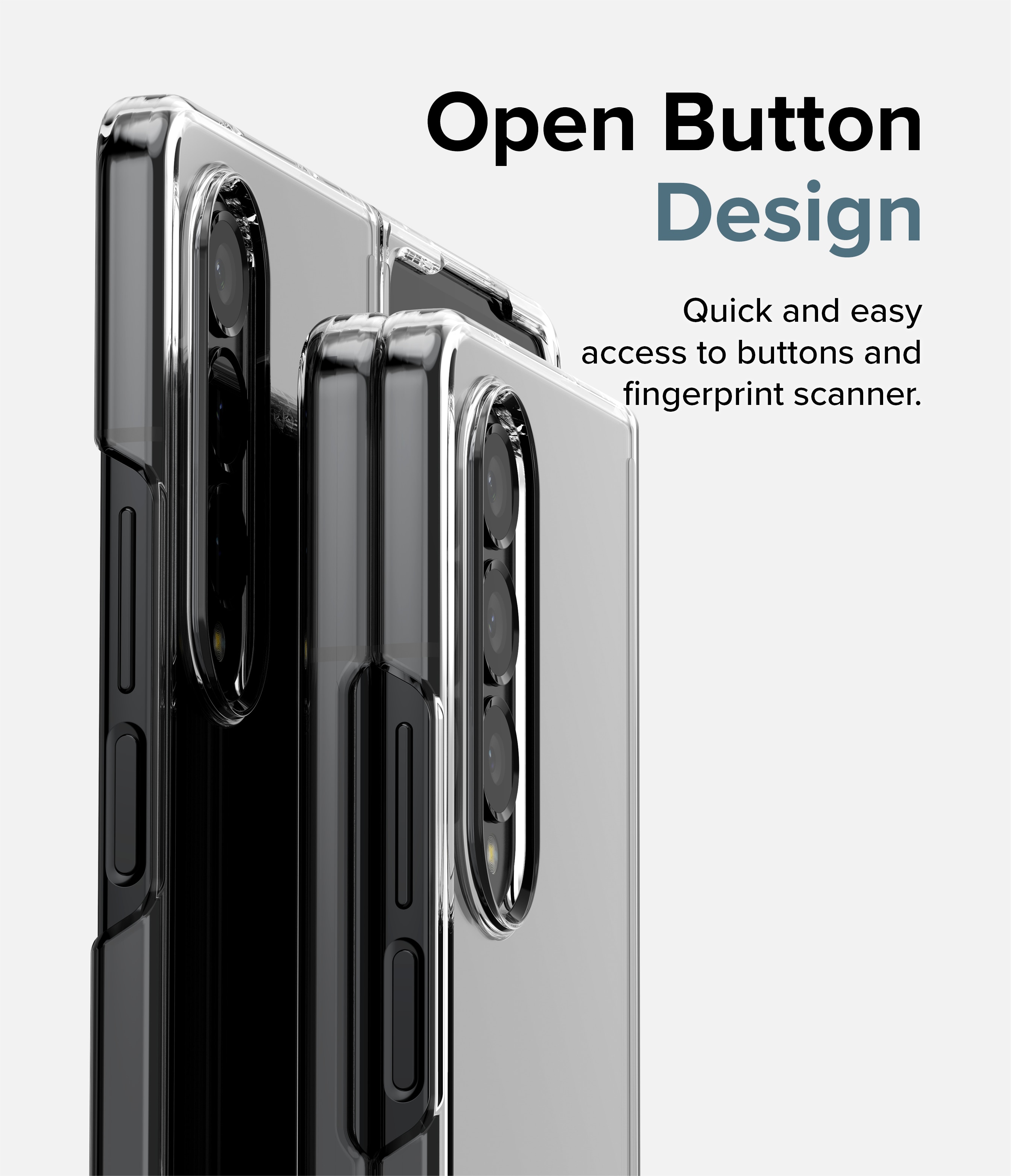 Cover Slim Samsung Galaxy Z Fold 4, Trasparente