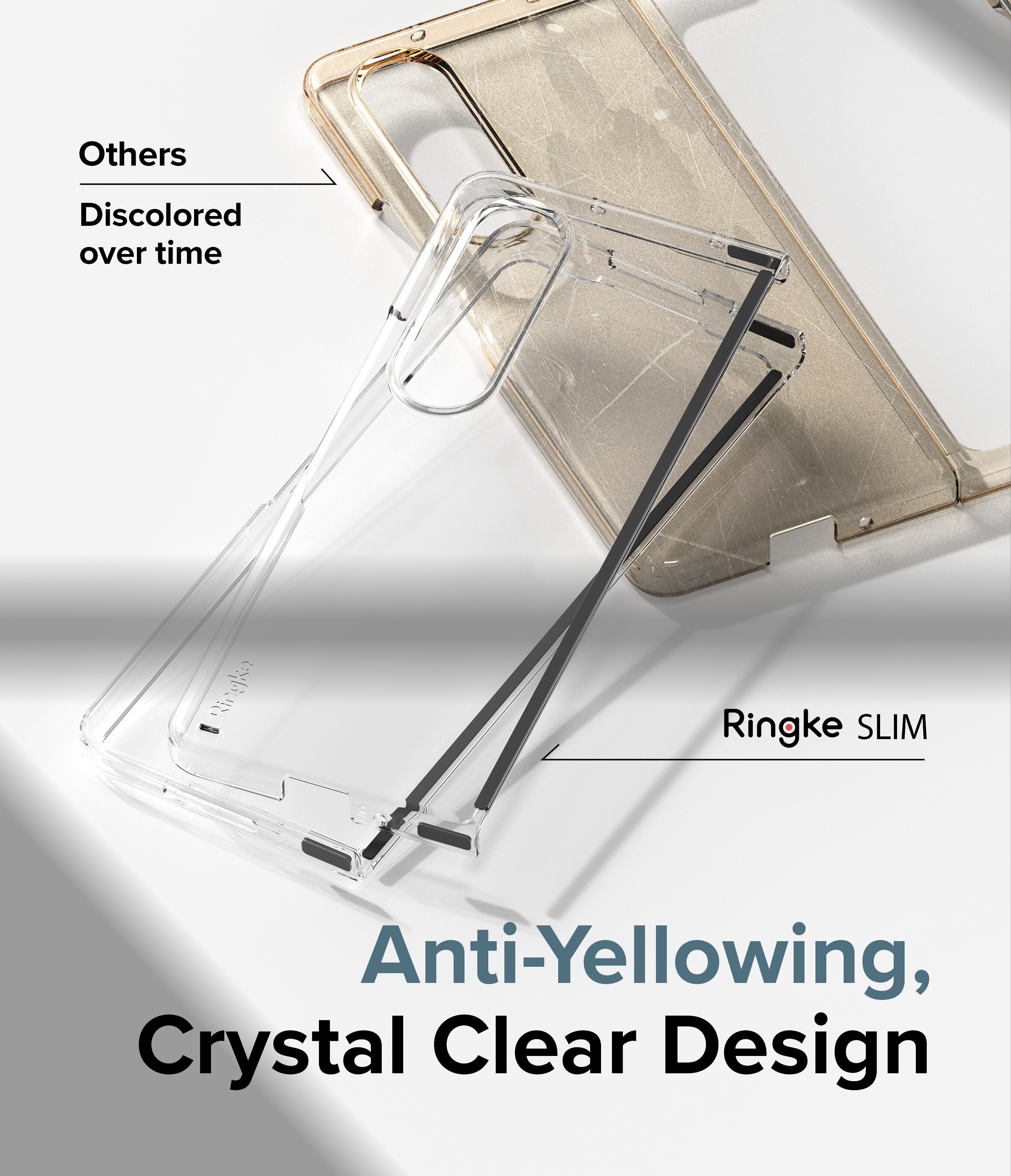 Cover Slim Samsung Galaxy Z Fold 4, Trasparente