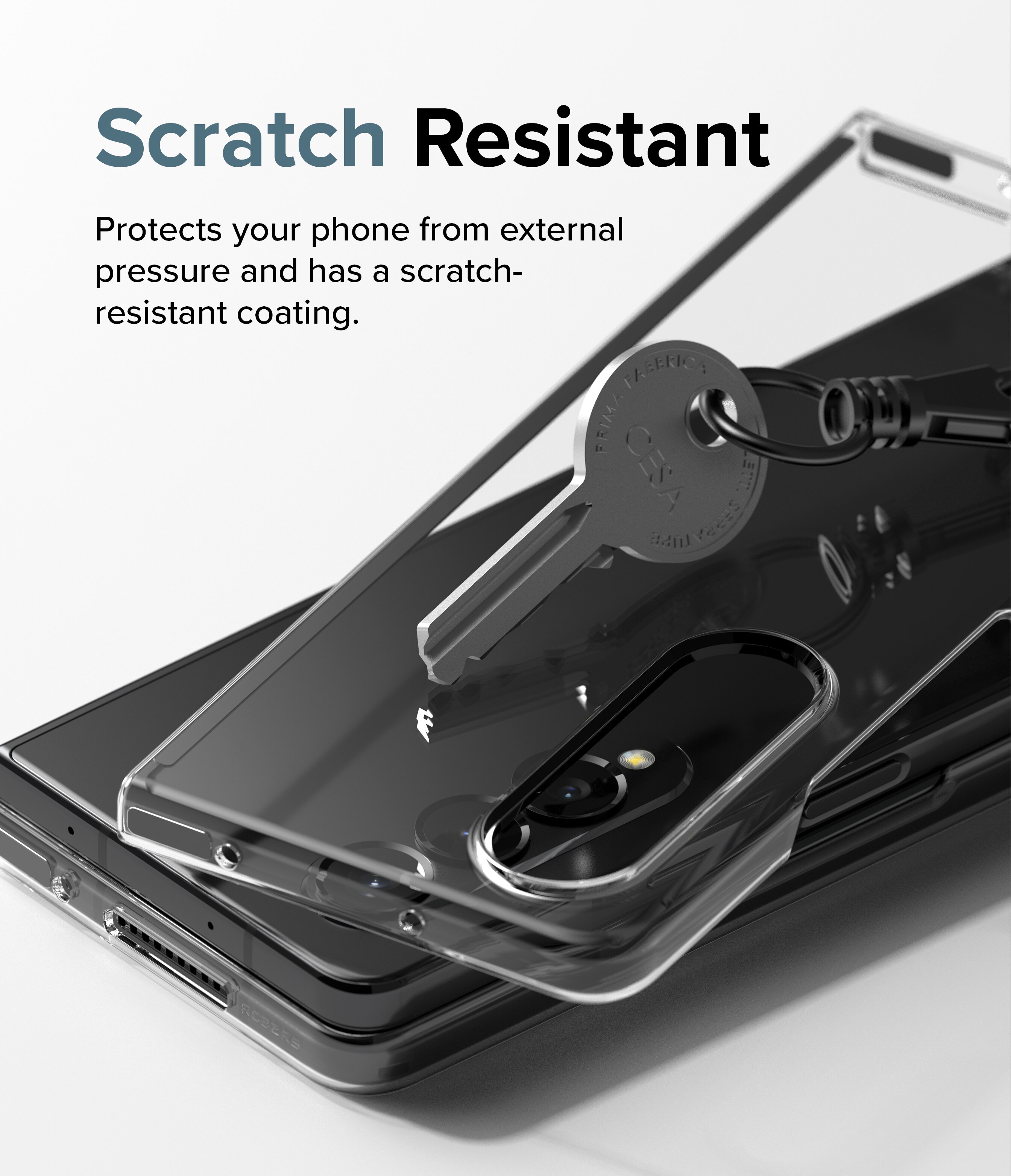 Cover Slim Samsung Galaxy Z Fold 4, Trasparente