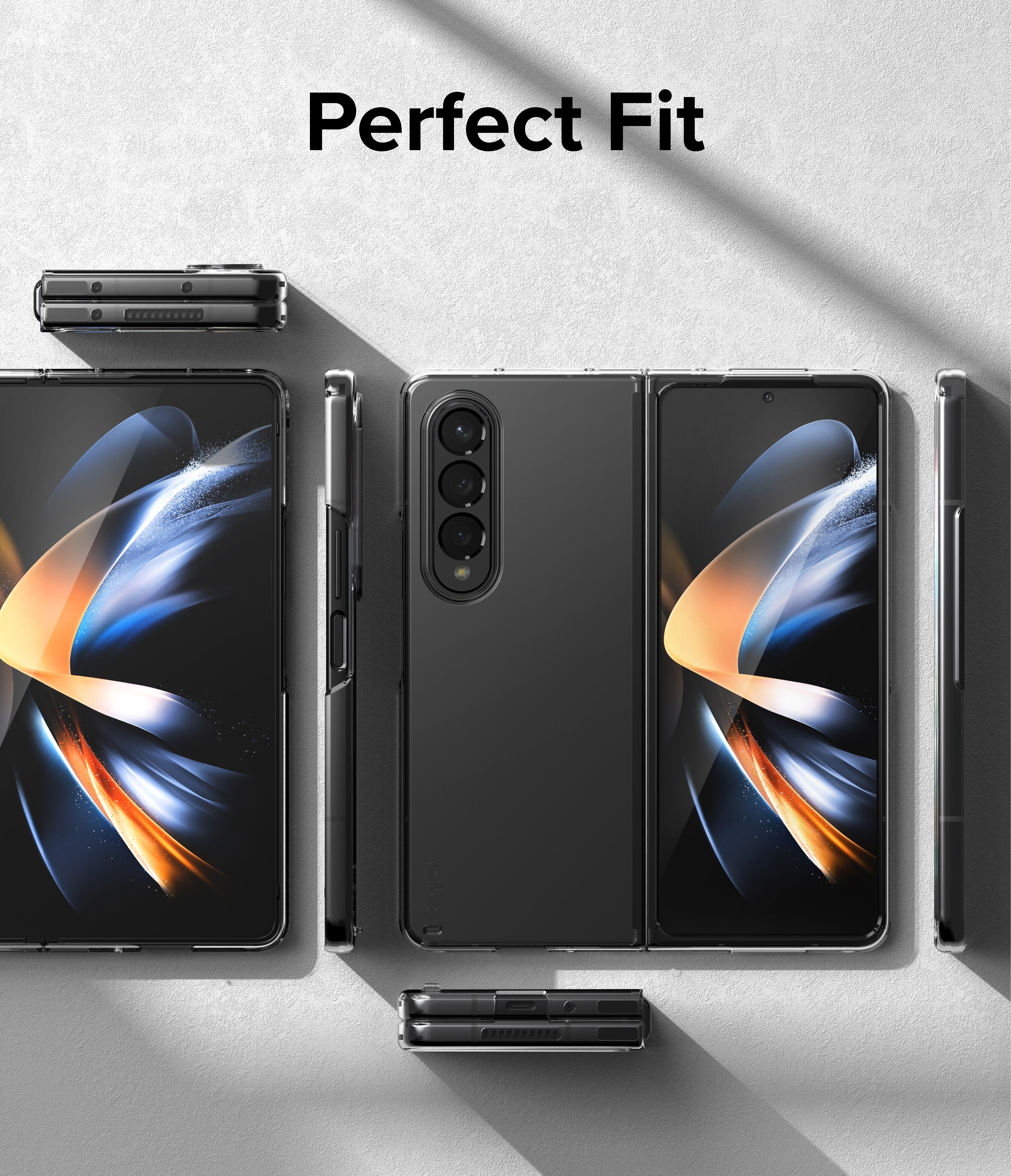 Cover Slim Samsung Galaxy Z Fold 4, Trasparente