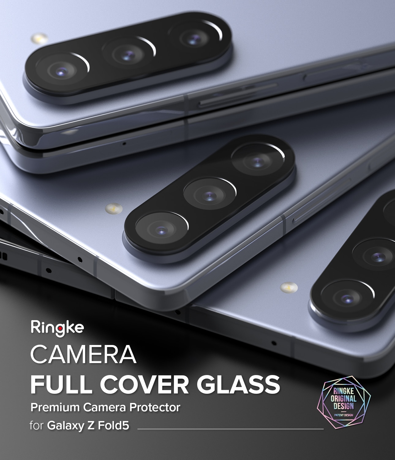 Camera Protector Glass (2 pezzi) Samsung Galaxy Z Fold 5 Trasparente