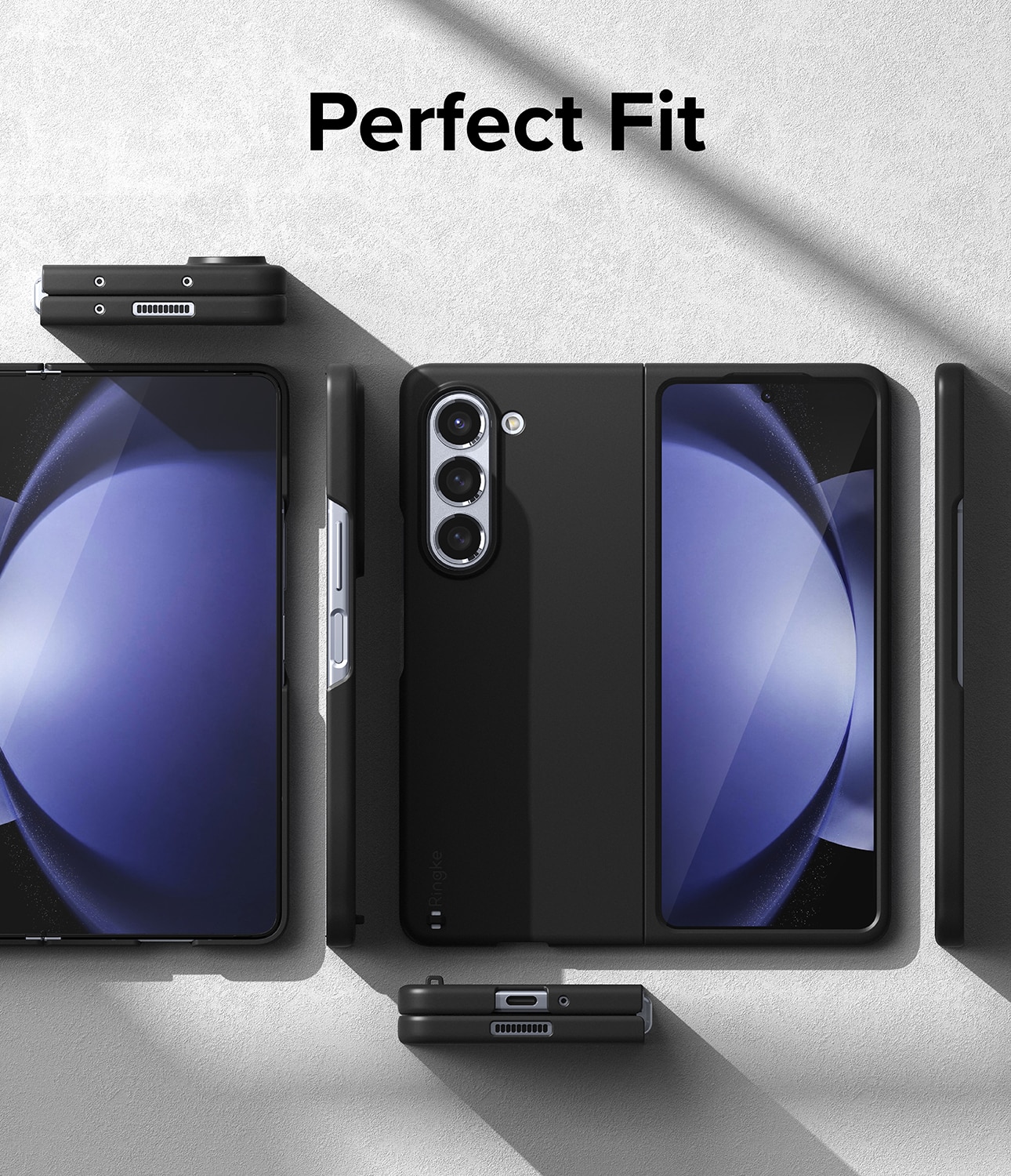 Cover Slim Samsung Galaxy Z Fold 5 Black