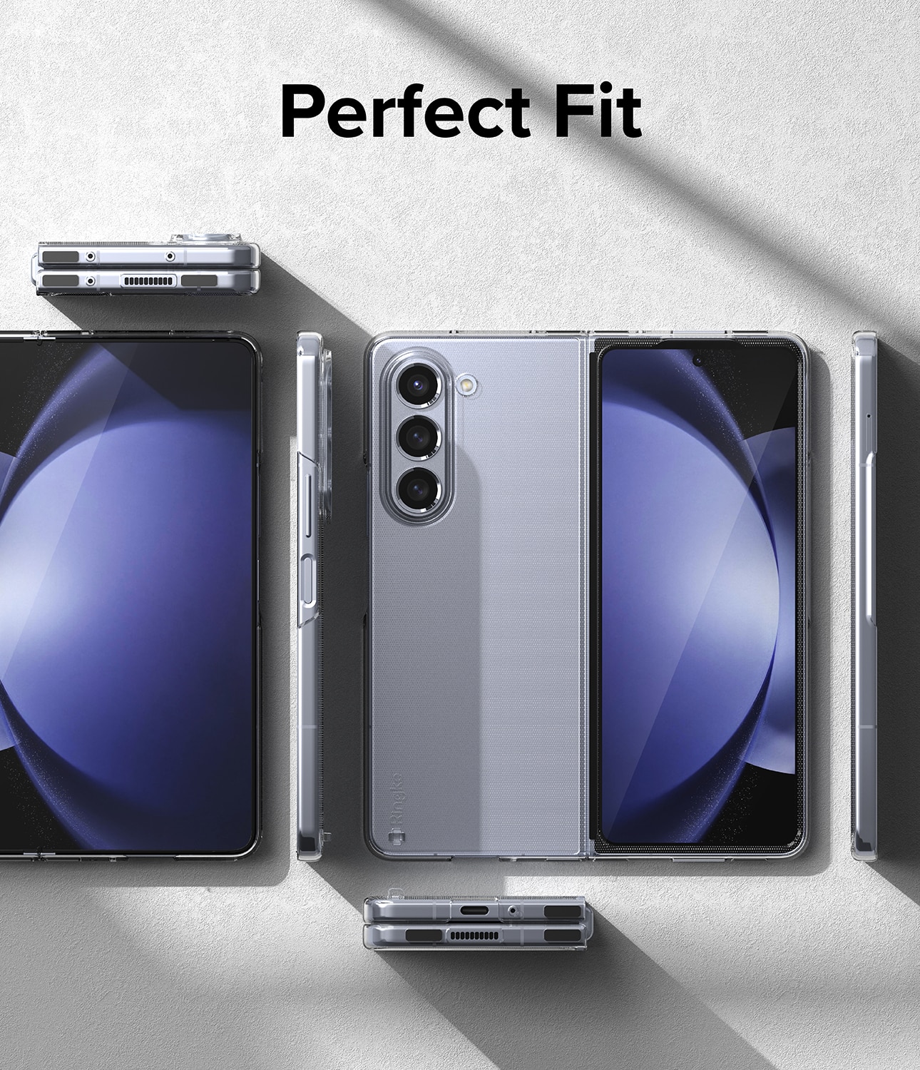 Cover Slim Samsung Galaxy Z Fold 5 Clear