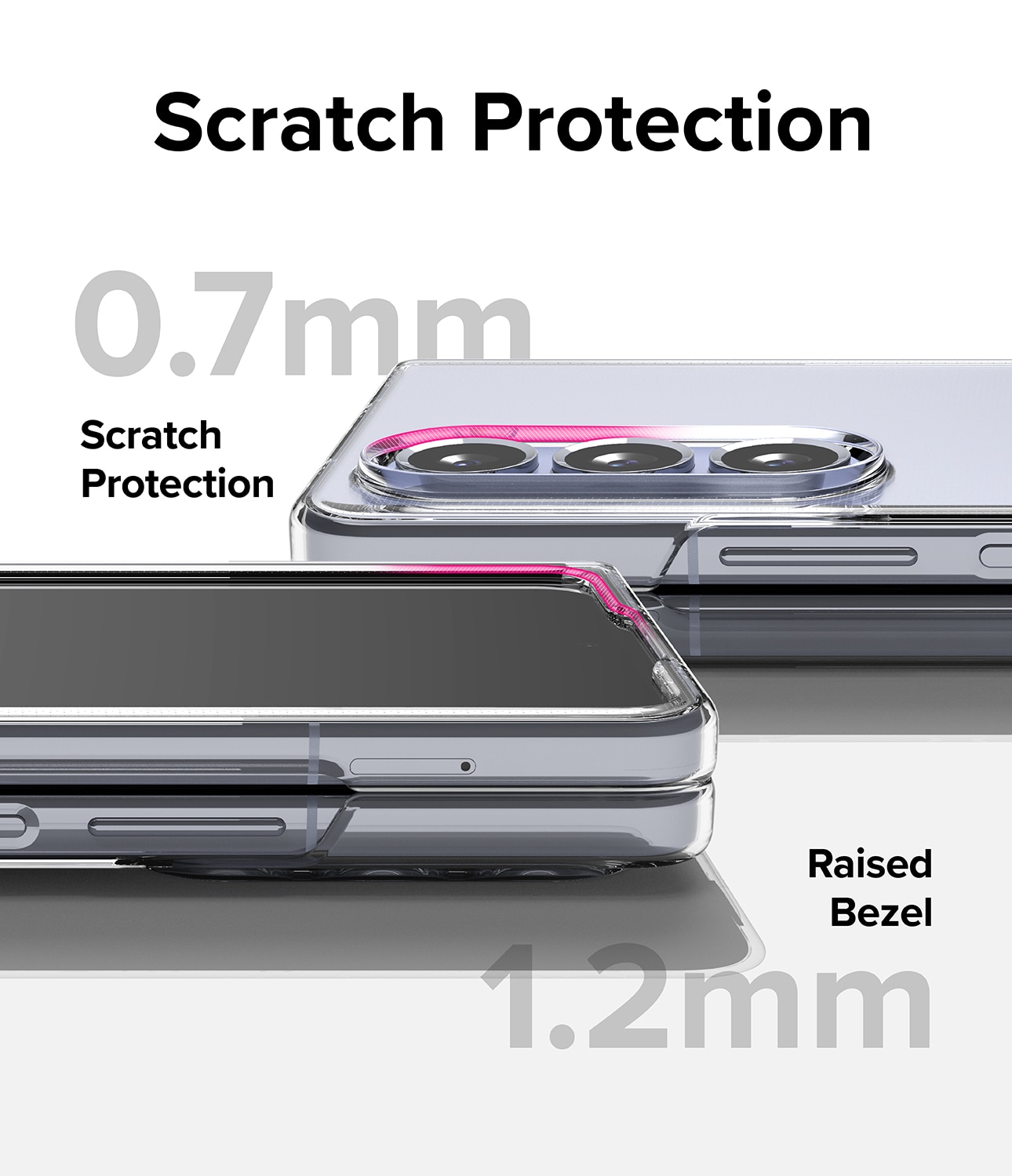 Cover Slim Samsung Galaxy Z Fold 5 Clear