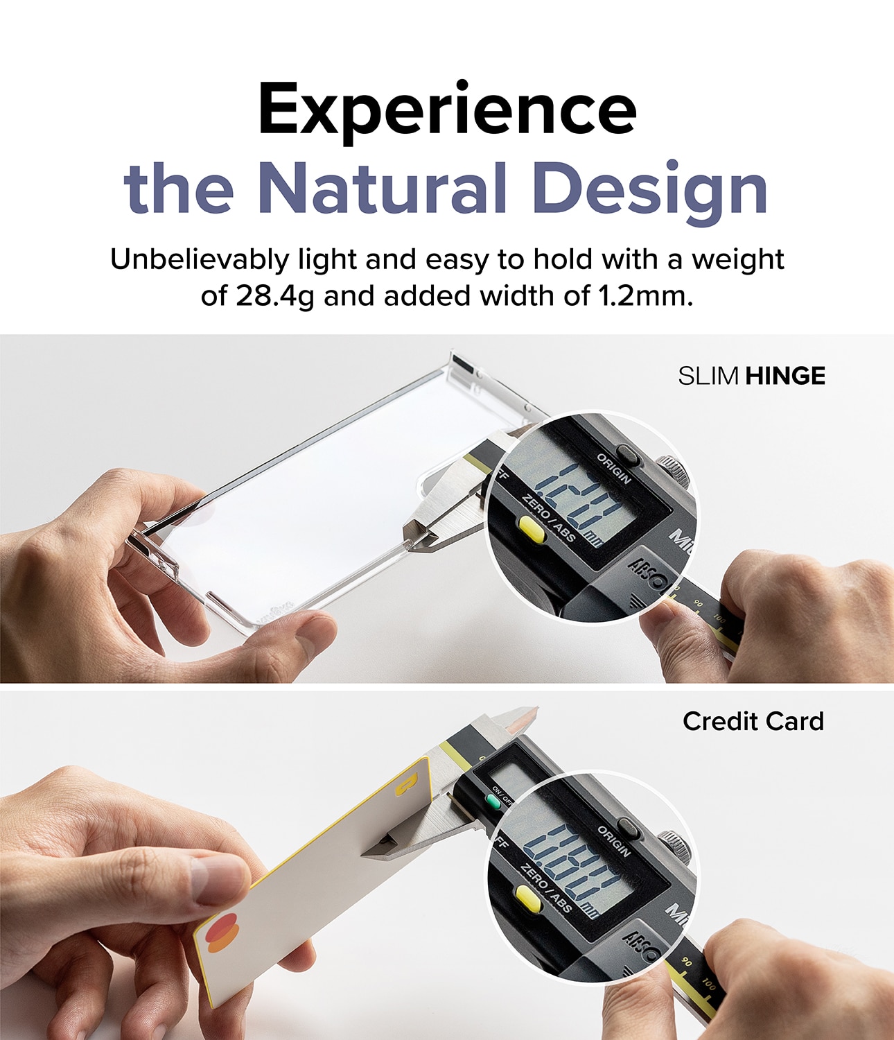 Cover Slim Hinge Samsung Galaxy Z Fold 5 Clear