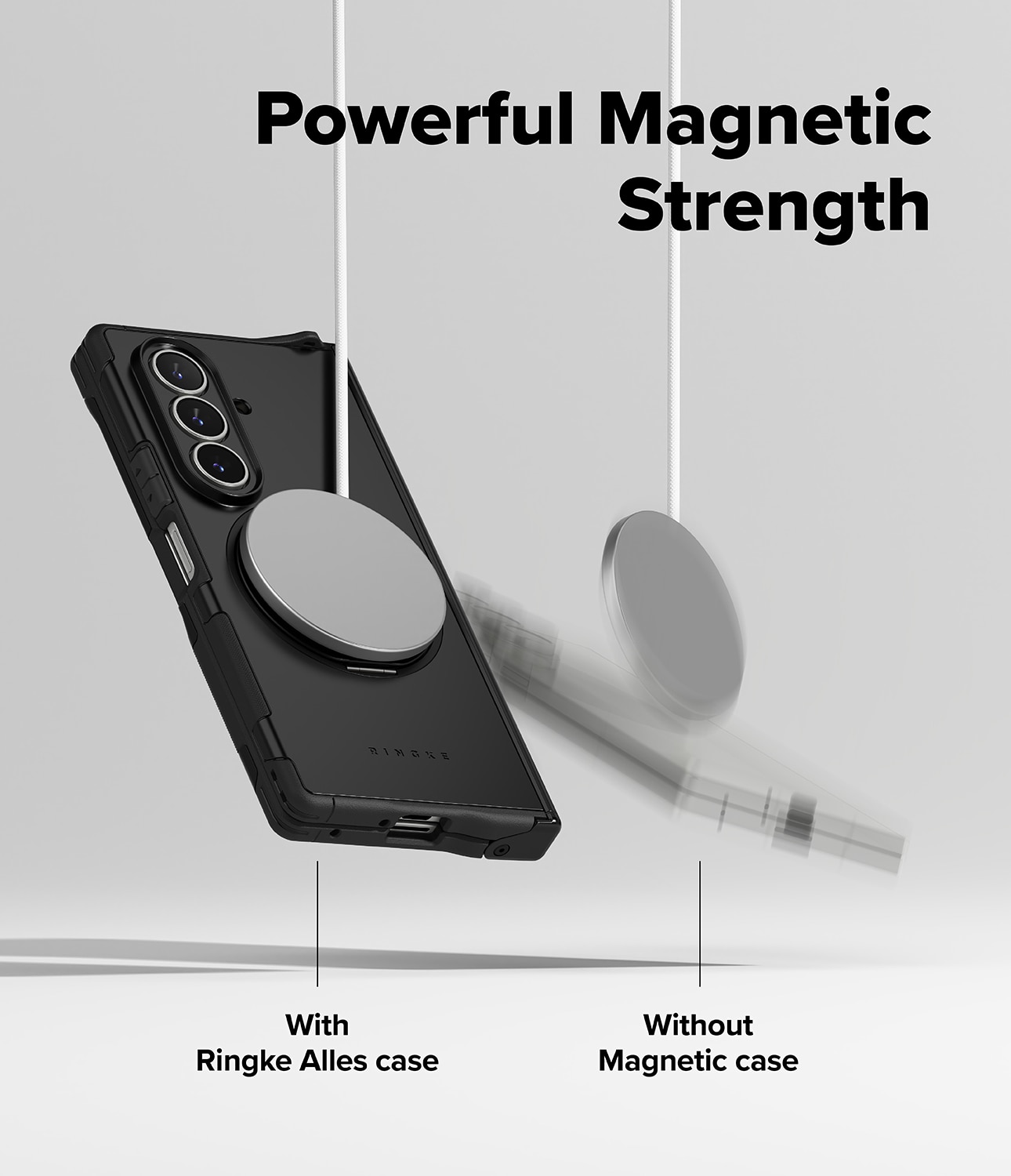Alles Magnetic Cover Samsung Galaxy Z Fold 7 nero