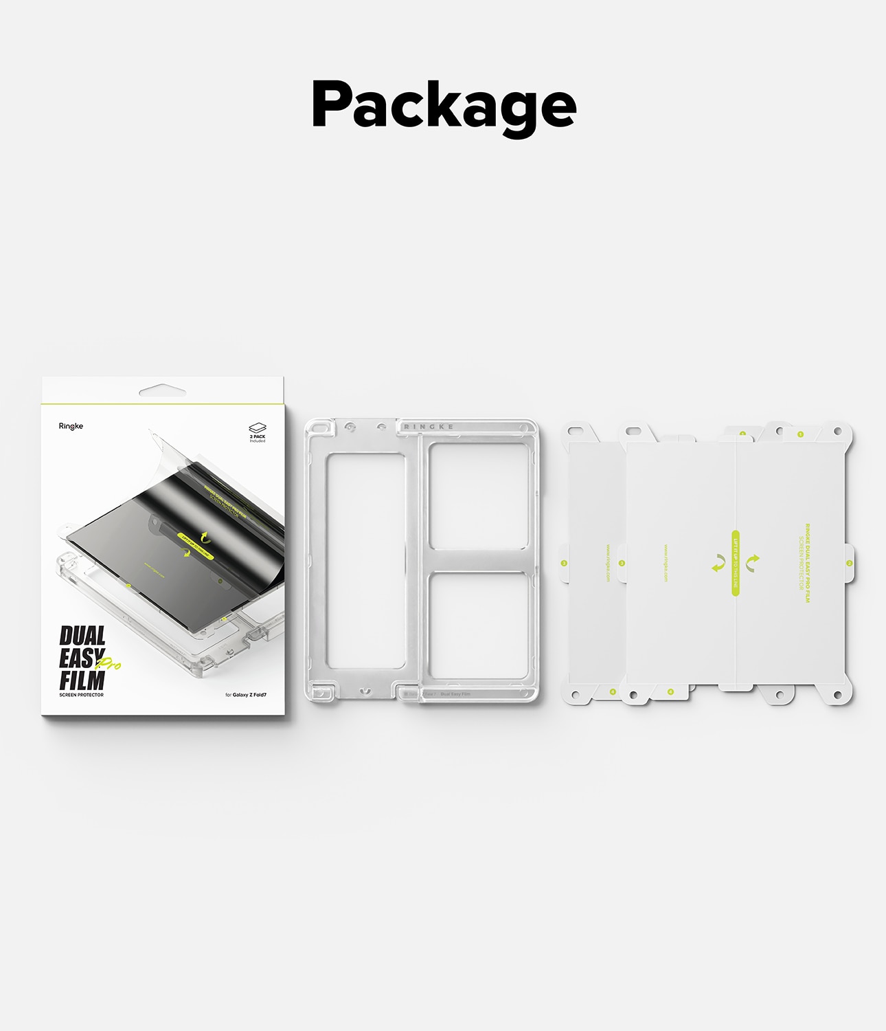 Dual Easy Pro Screen Protector (2 pezzi) Samsung Galaxy Z Fold 7