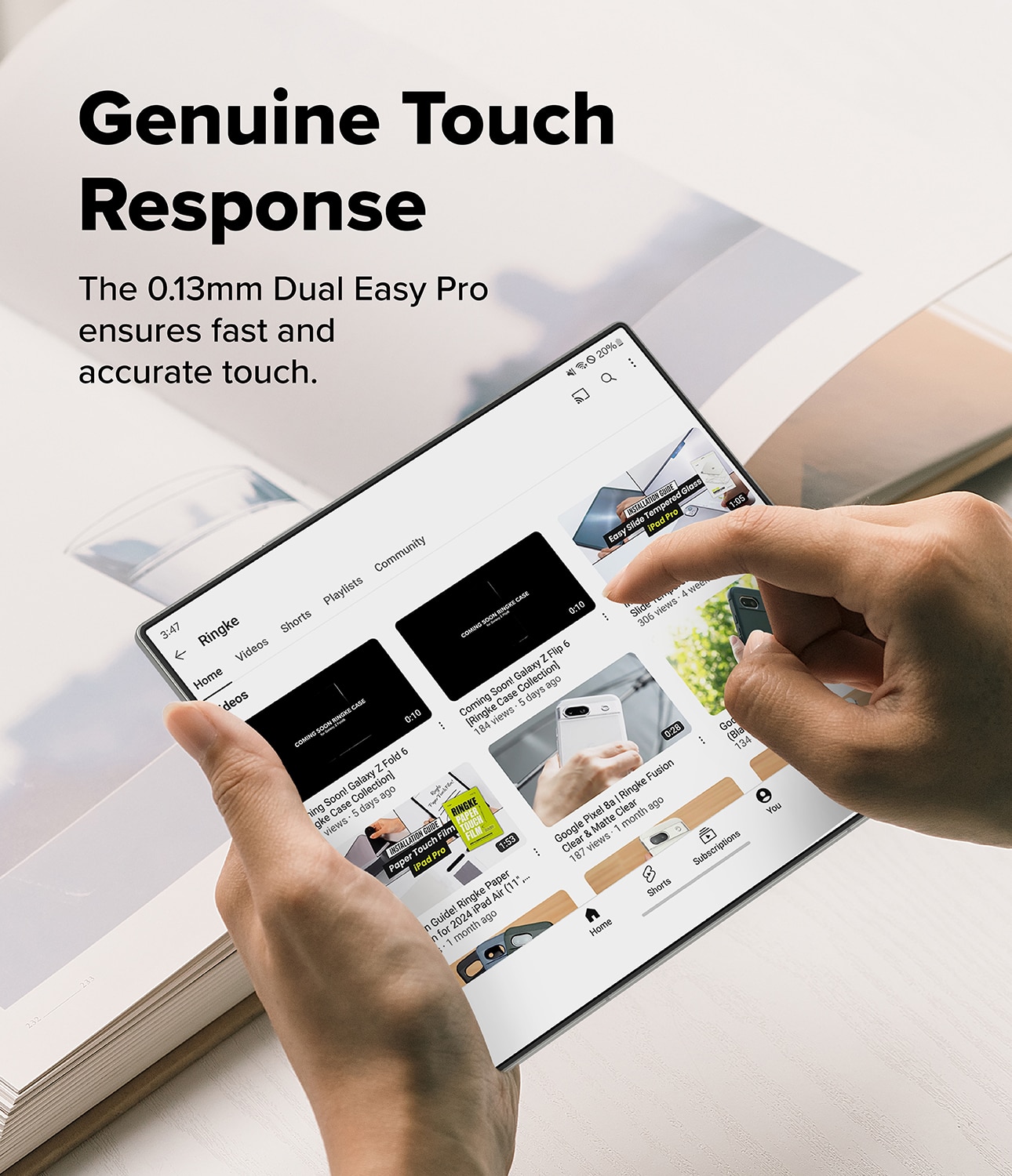 Dual Easy Pro Screen Protector (2 pezzi) Samsung Galaxy Z Fold 7