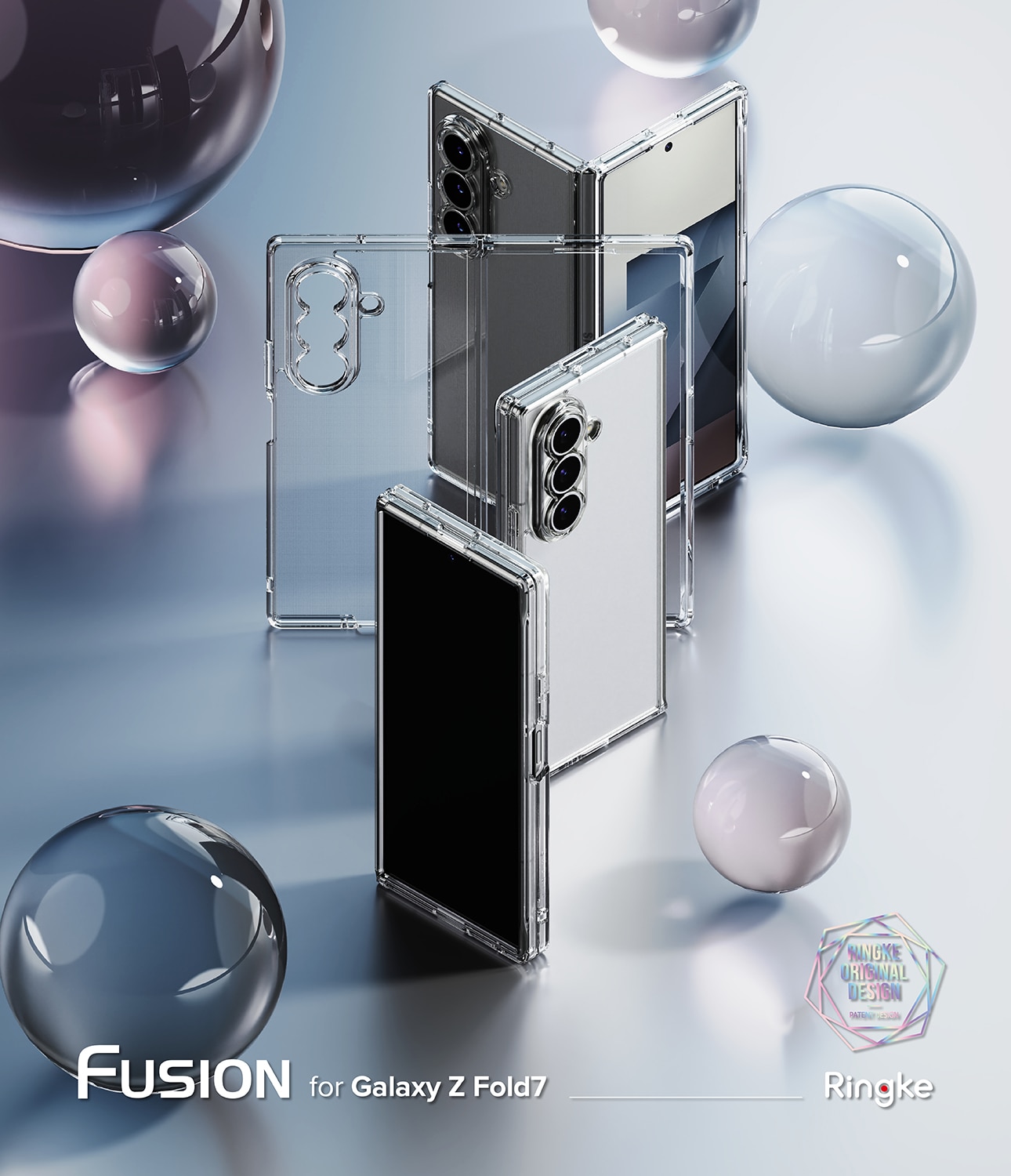 Cover Fusion Samsung Galaxy Z Fold 7 Clear