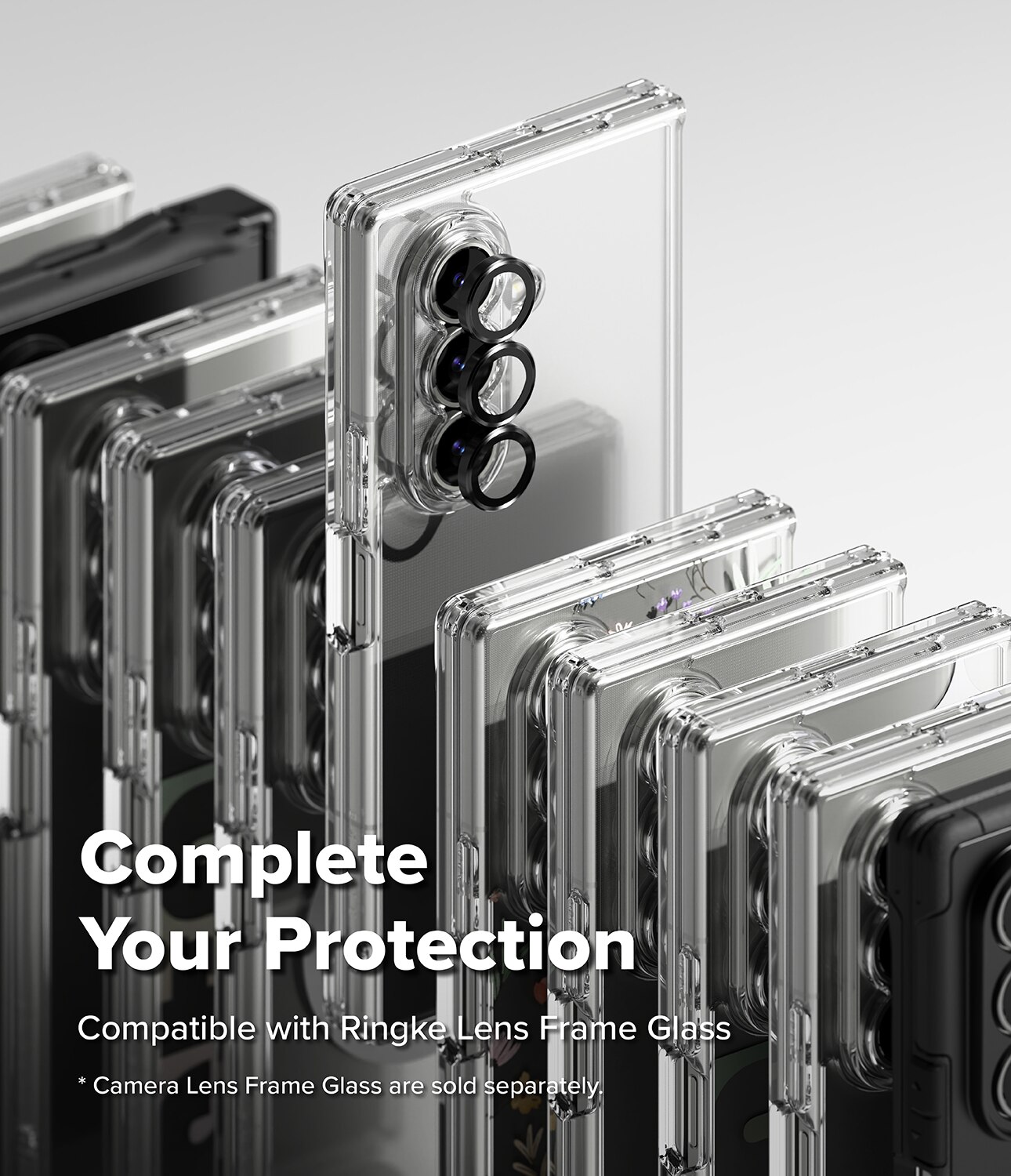 Cover Fusion Magnetic Samsung Galaxy Z Fold 7 Trasparente