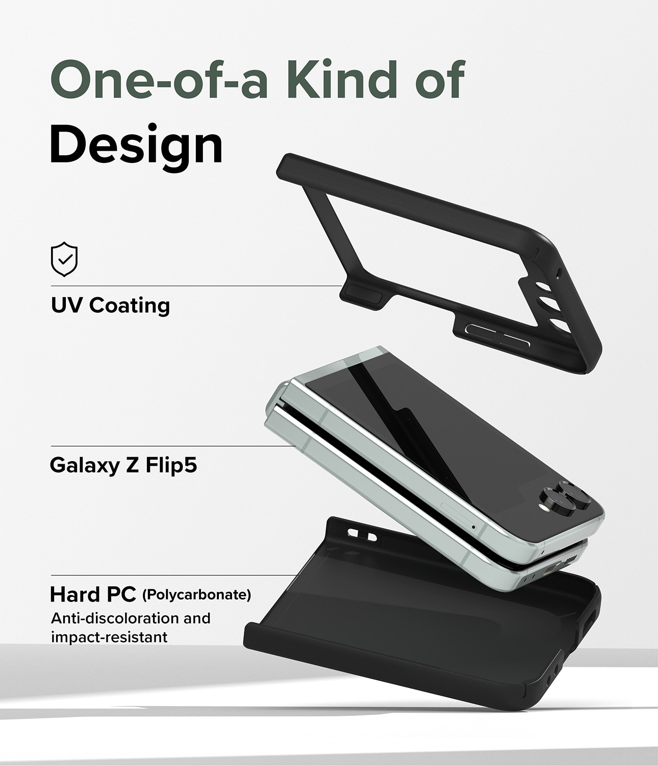Cover Slim Samsung Galaxy Z Flip 5 Black