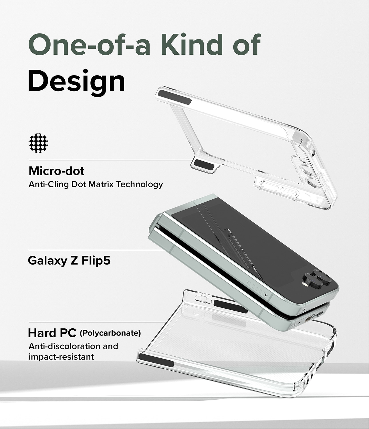 Cover Slim Samsung Galaxy Z Flip 5 Clear