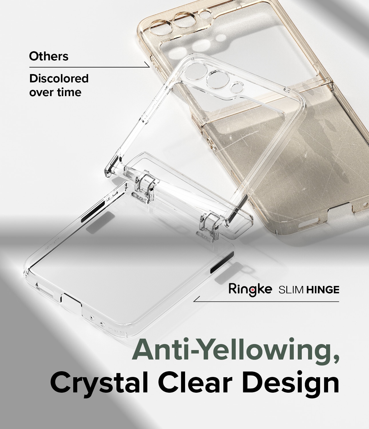 Cover Slim Hinge Samsung Galaxy Z Flip 5 Clear