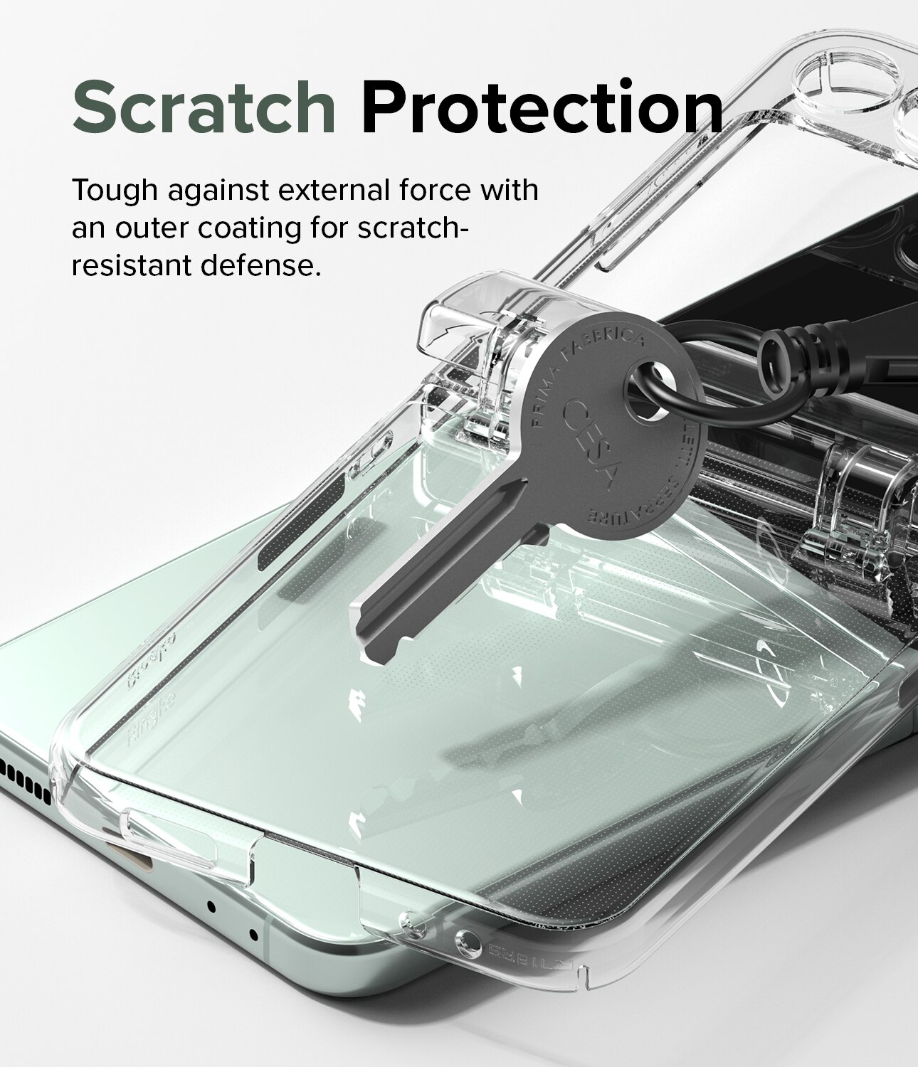 Cover Slim Hinge Samsung Galaxy Z Flip 5 Clear