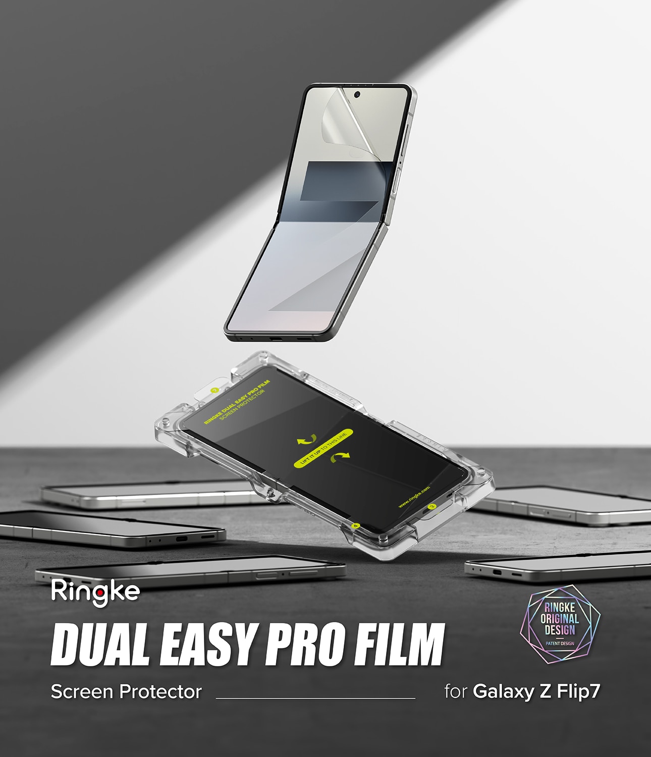 Dual Easy Pro Screen Protector (2 pezzi) Samsung Galaxy Z Flip 7