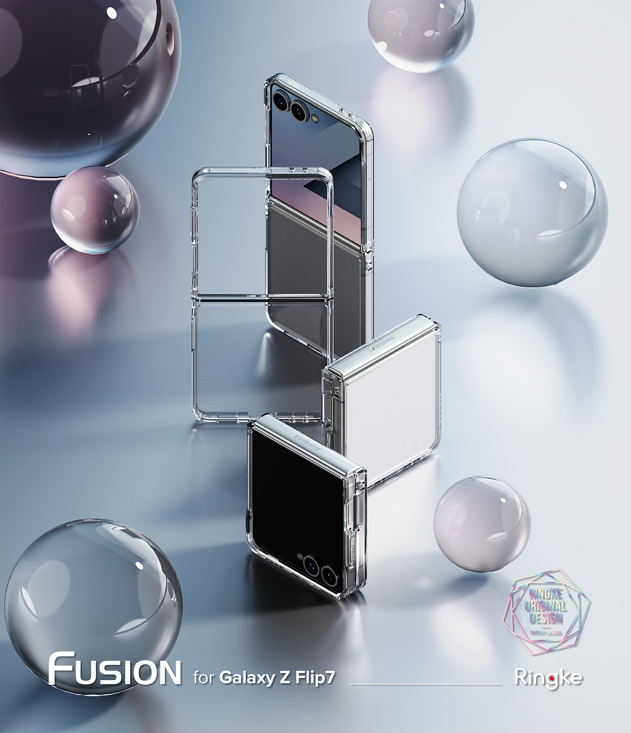 Cover Fusion Samsung Galaxy Z Flip 7 Clear