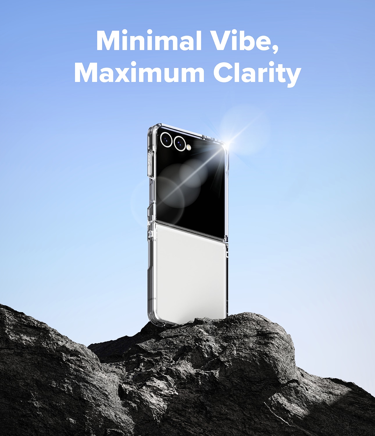 Cover Fusion Samsung Galaxy Z Flip 7 Clear