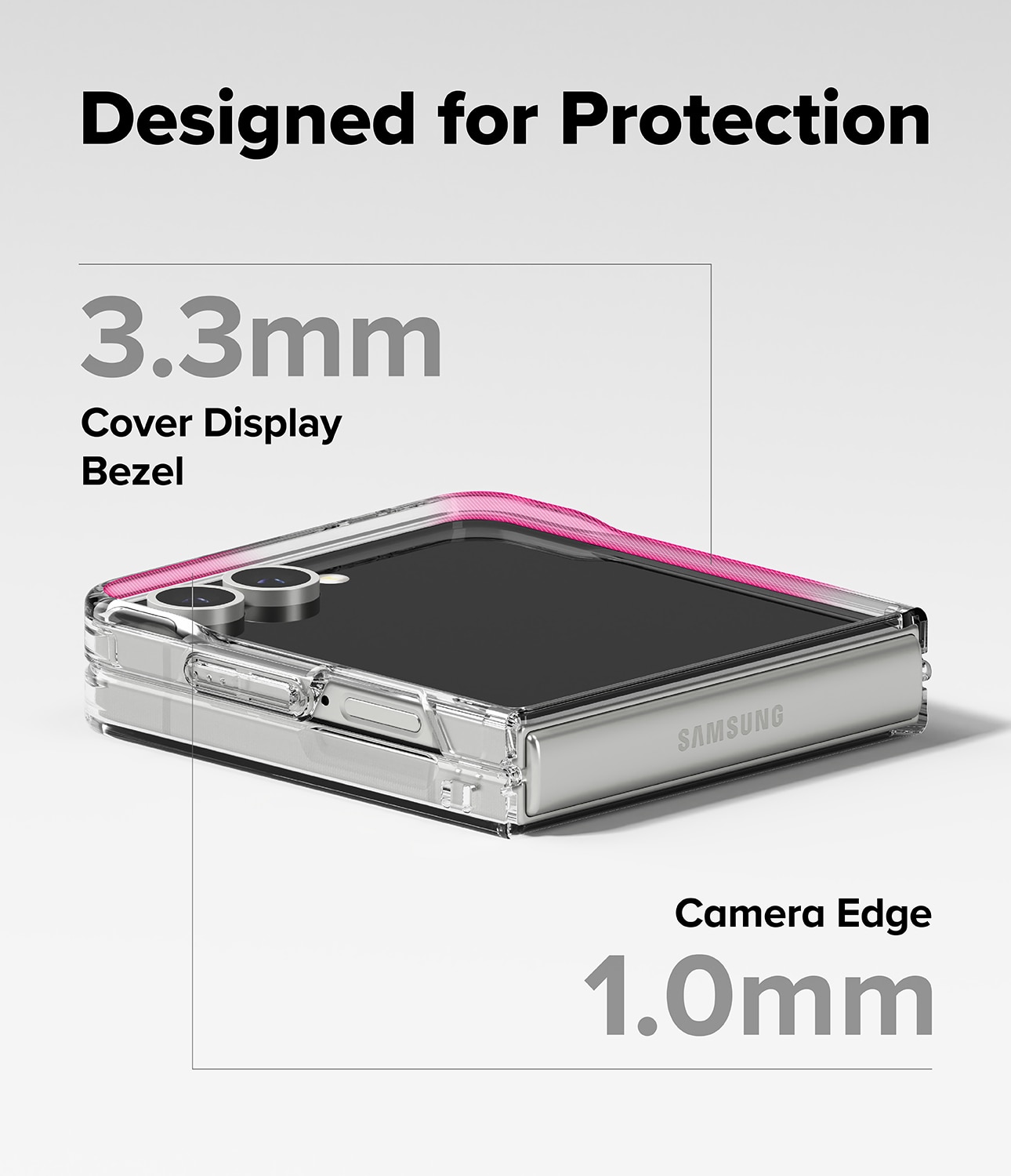 Cover Fusion Samsung Galaxy Z Flip 7 Clear
