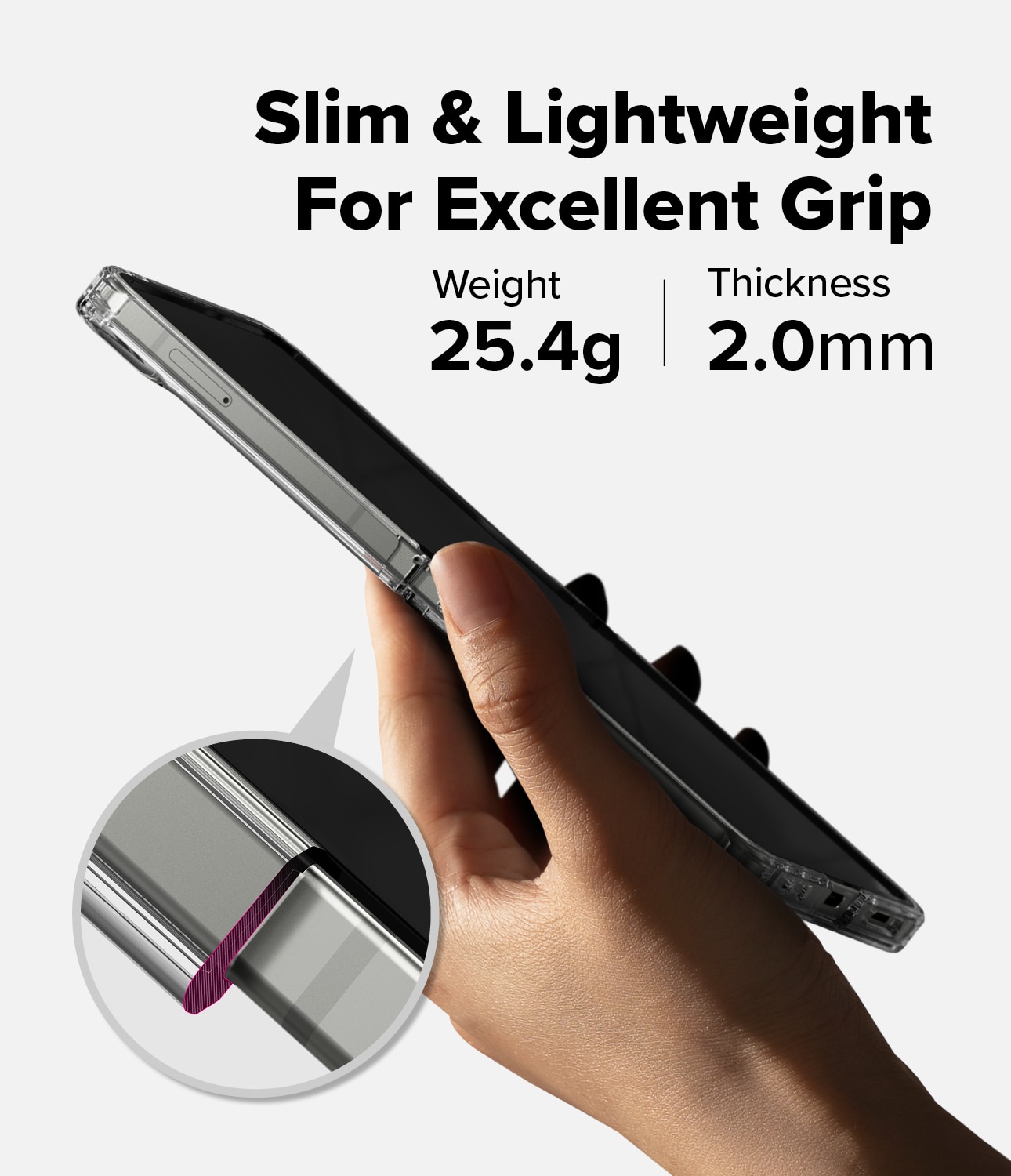 Cover Fusion Magnetic Samsung Galaxy Z Flip 7 Trasparente