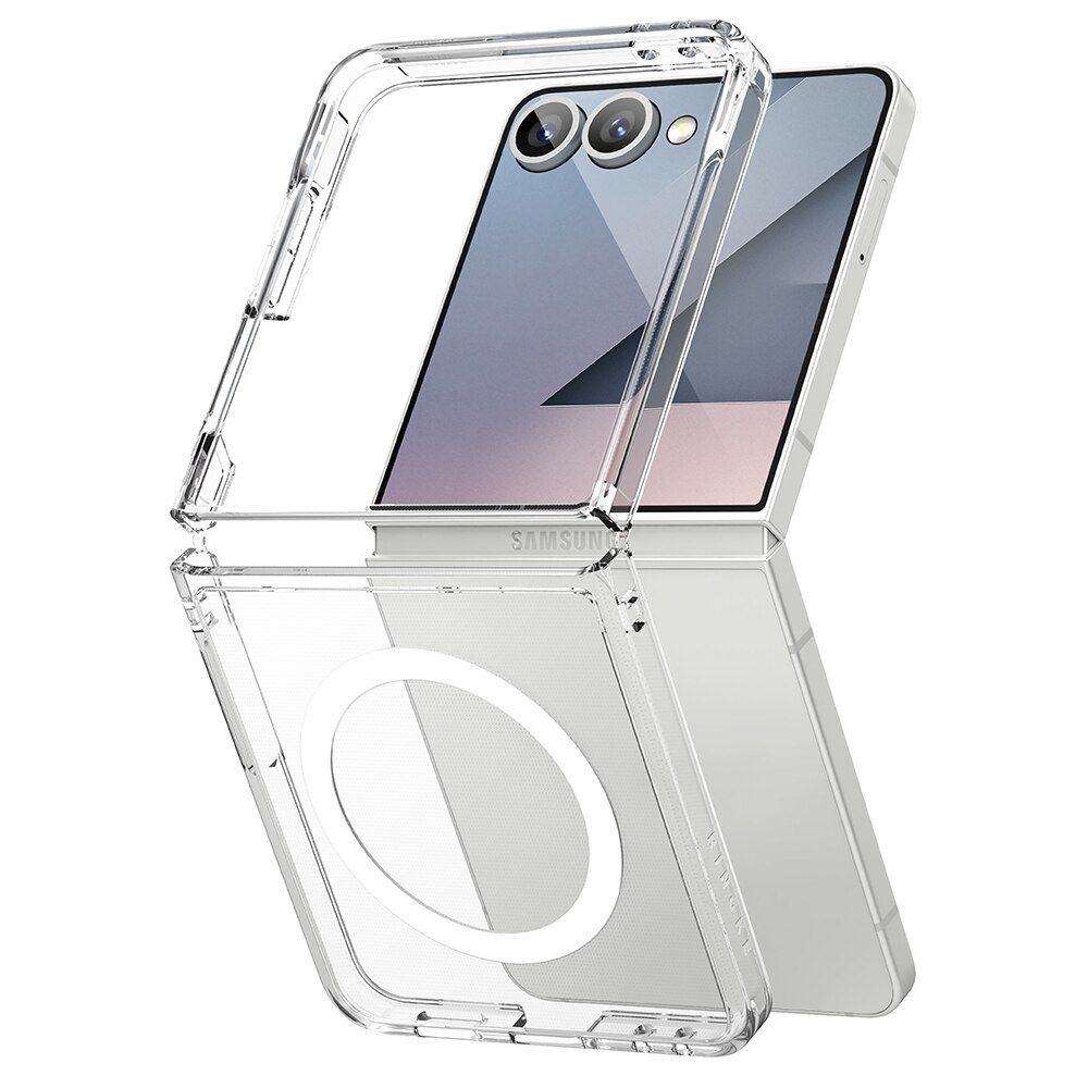 Cover Fusion Magnetic Samsung Galaxy Z Flip 7 Trasparente