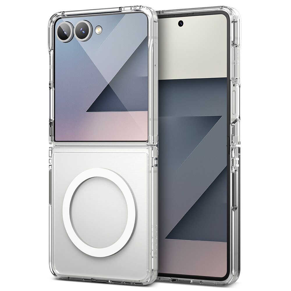 Cover Fusion Magnetic Samsung Galaxy Z Flip 7 Trasparente